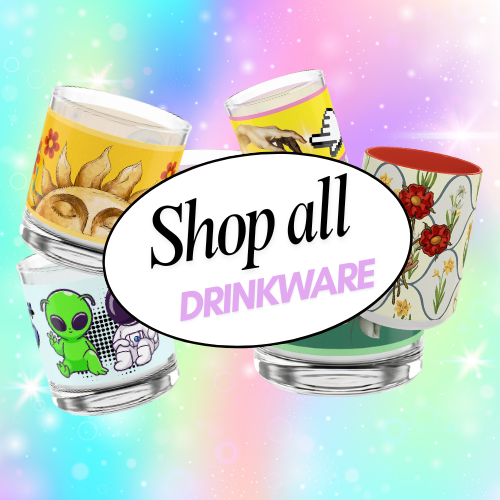 Retro nostalgia drinkware to bring your favorite era back to life.