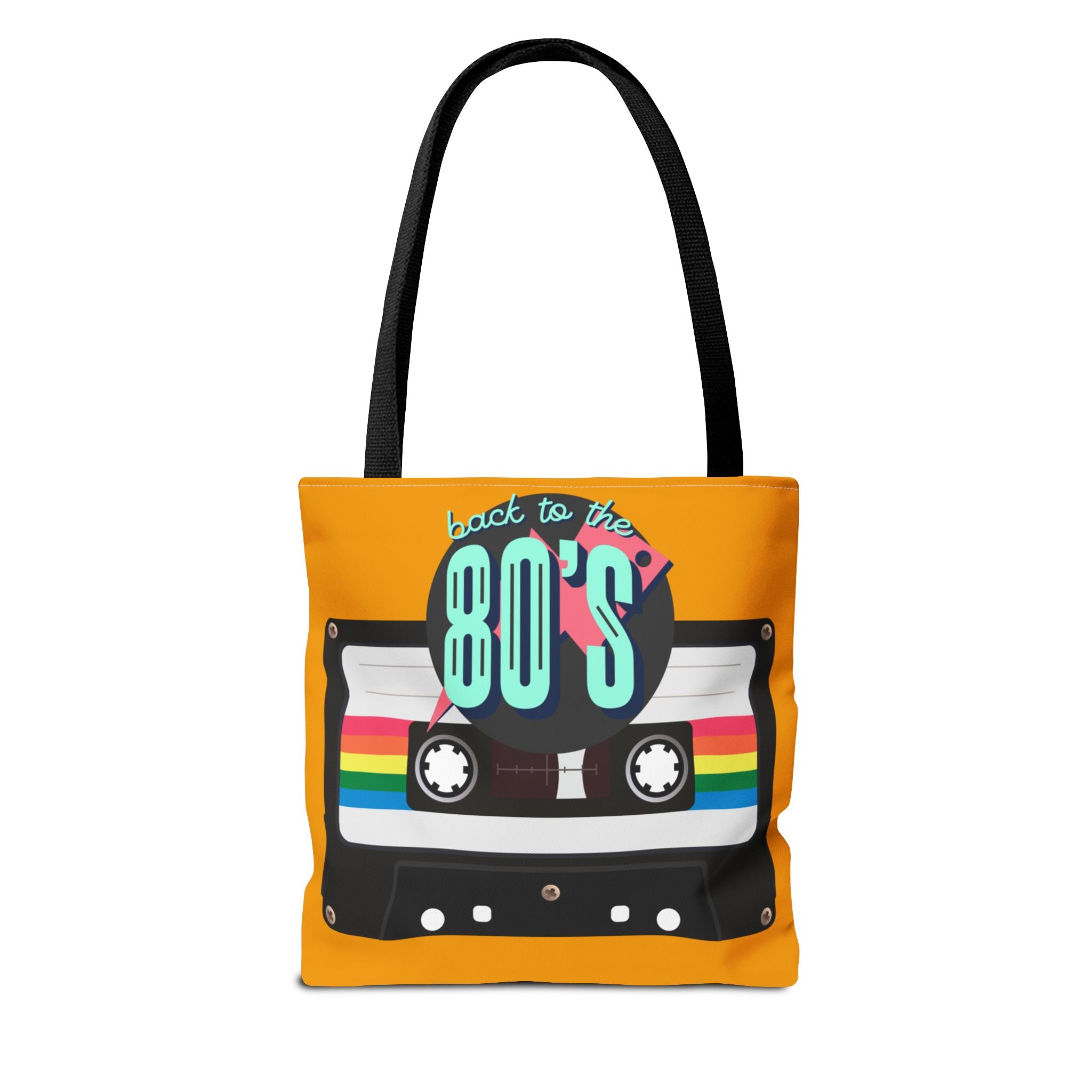 🎵 Back to the 80s Mixtape Retro Tote Bag