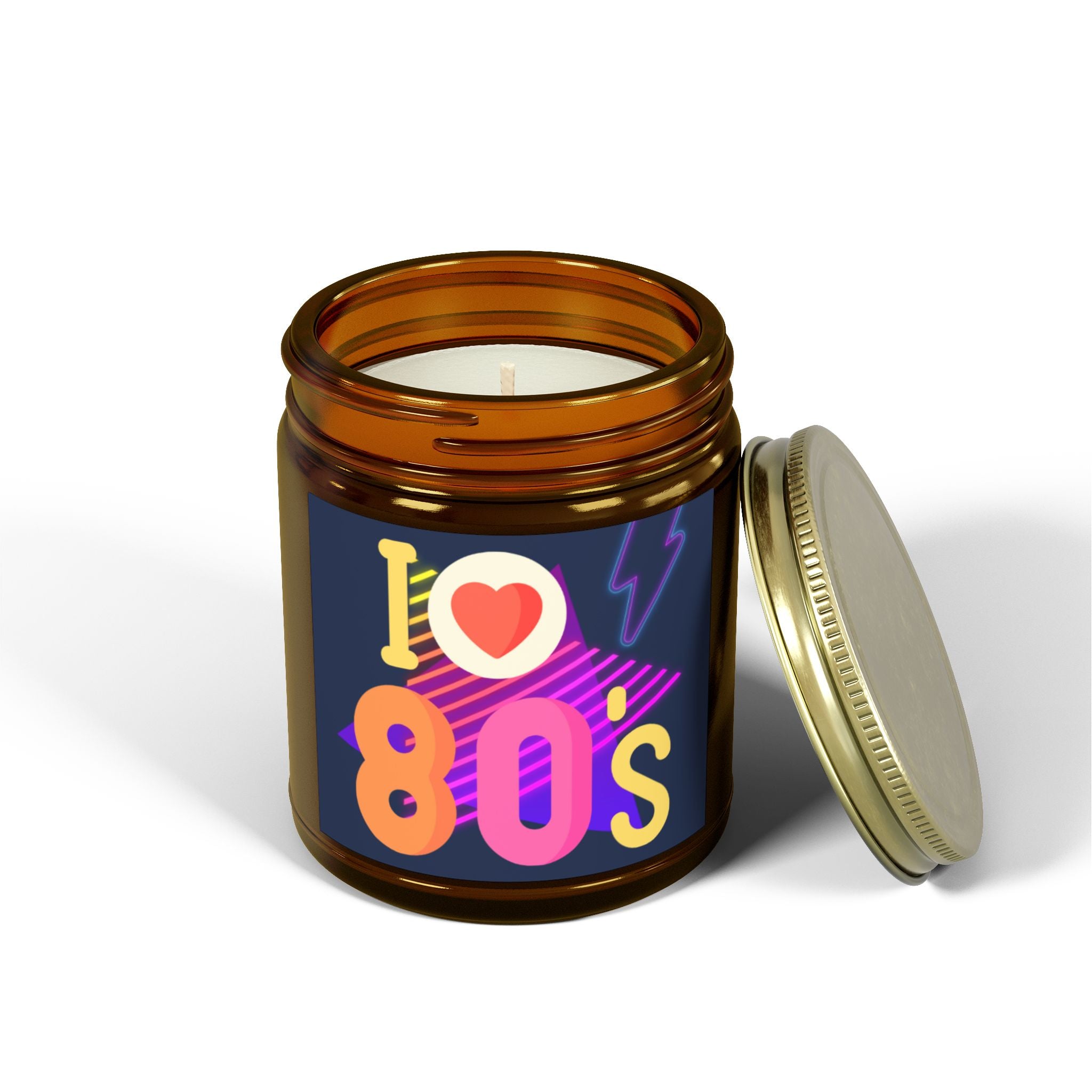 I ❤️ the 80s Candle 🎸🕶️💖
