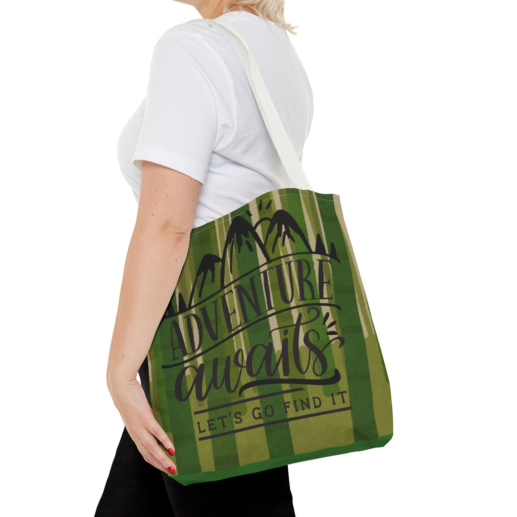 🌸🚌 60s Adventure Awaits Tote Bag 🌈✨