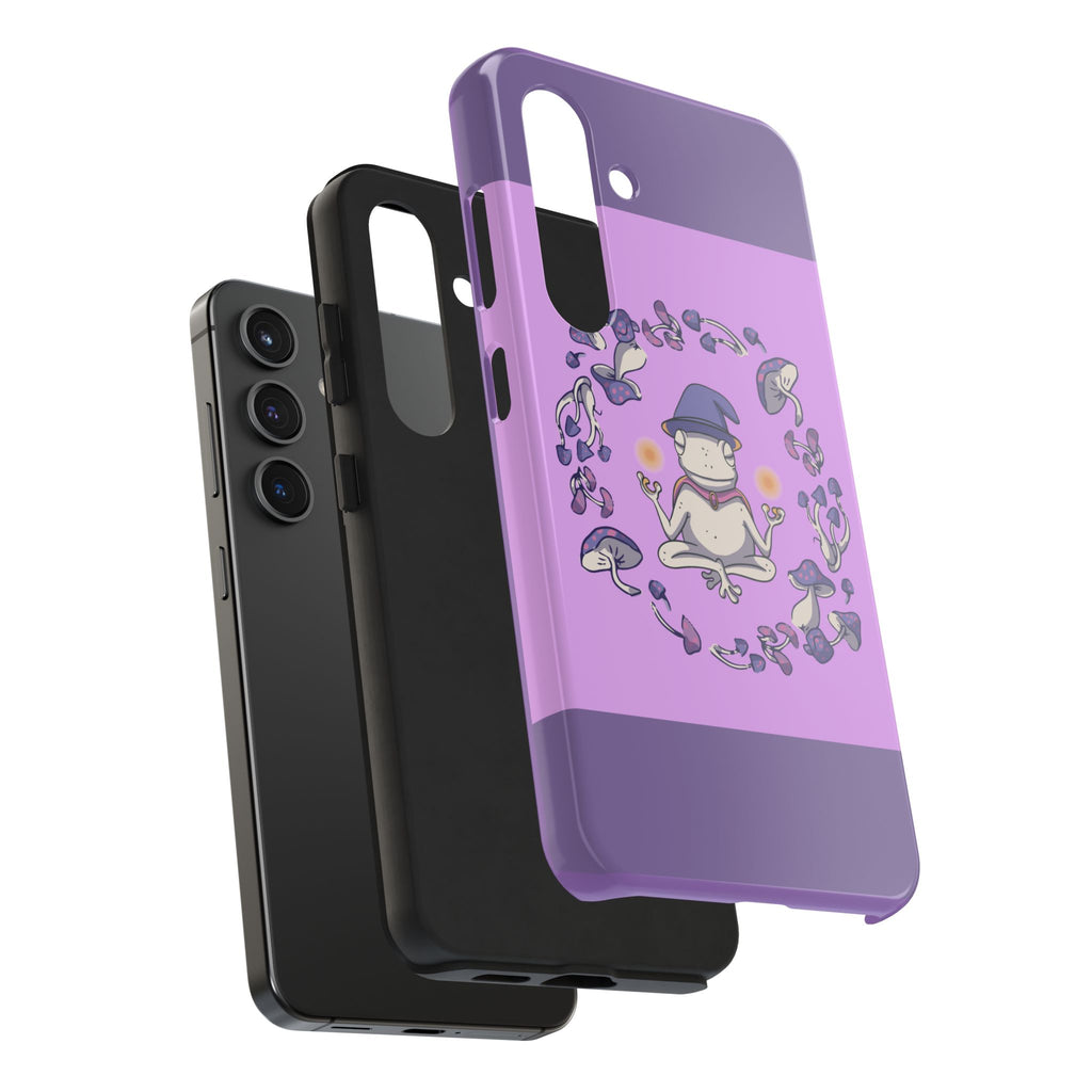 70s Mystical Mushroom Frog Phone Case 🍄🐸✨