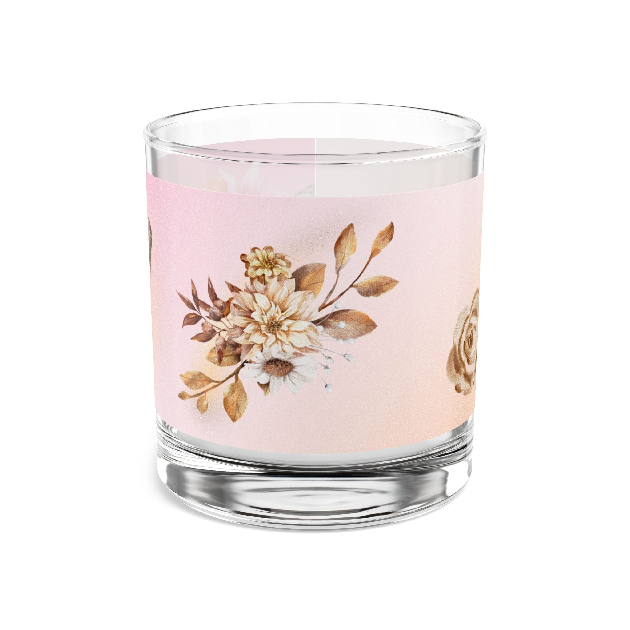 🌸🦋 Floral Butterfly 50s Glass ✨