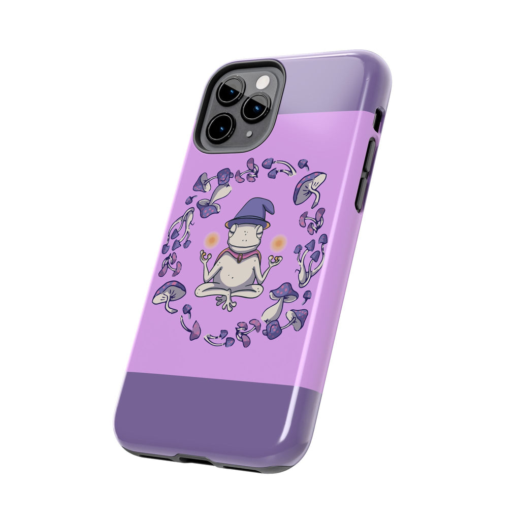 70s Mystical Mushroom Frog Phone Case 🍄🐸✨