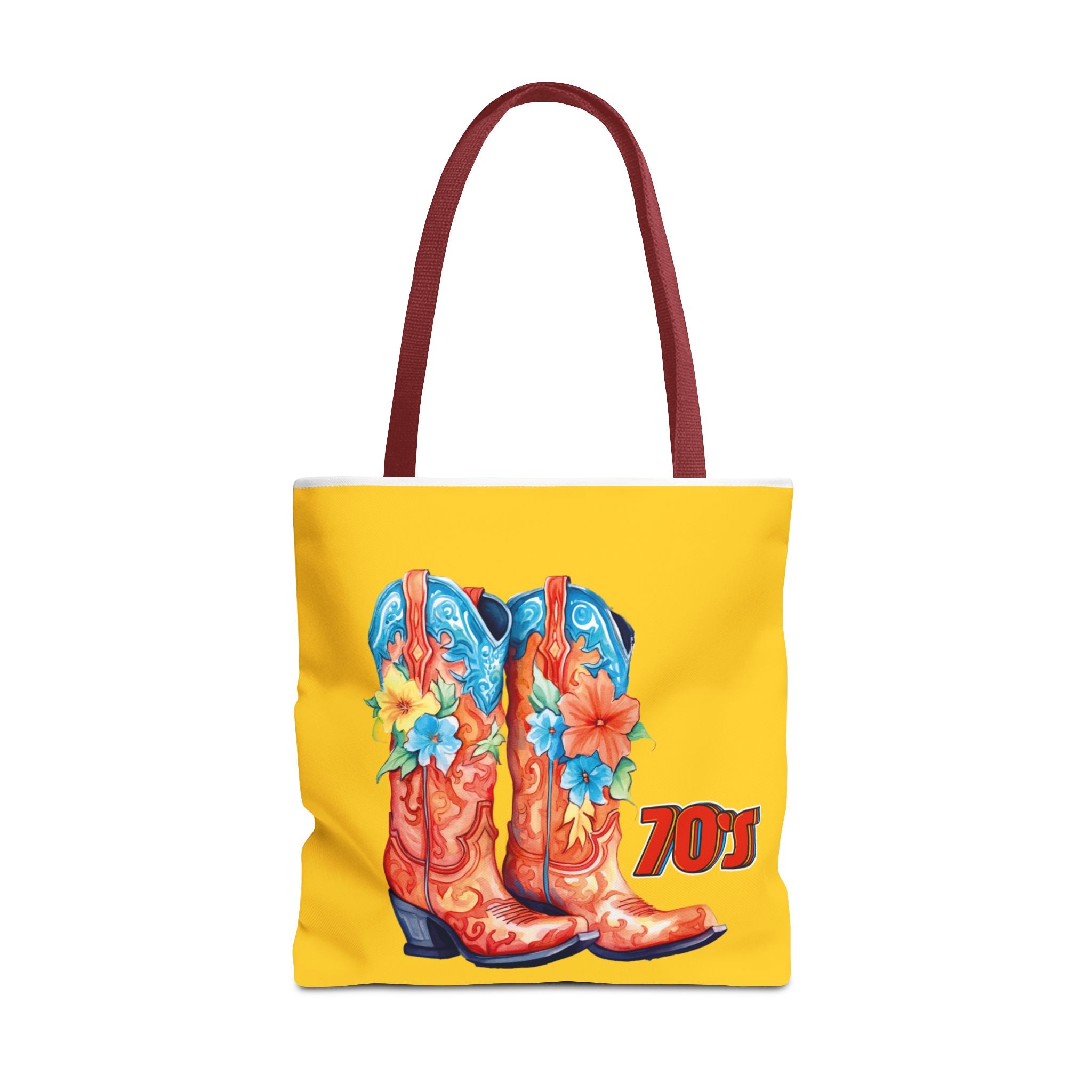 👢🌸 70s Boots Tote Bag 🌼✨