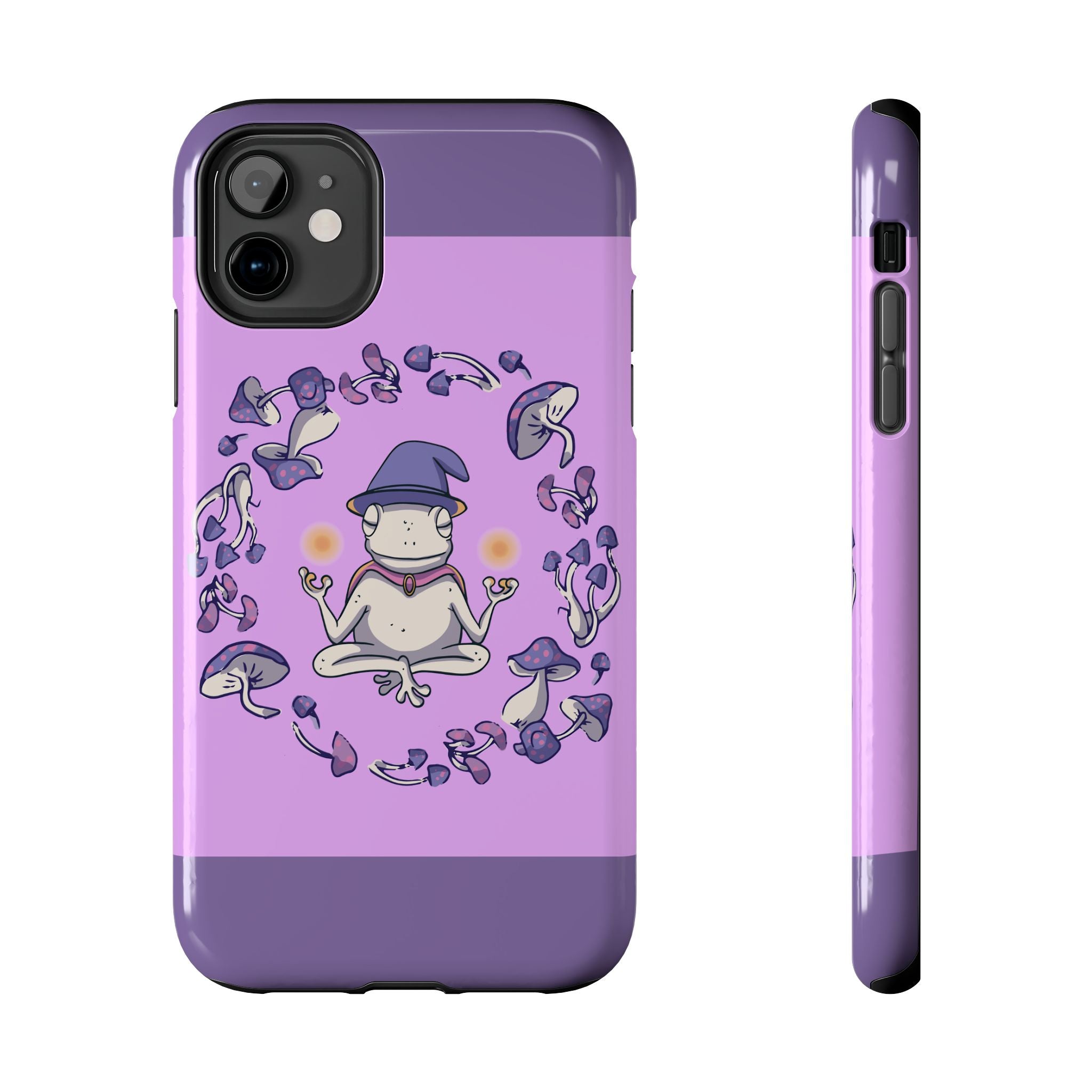 70s Mystical Mushroom Frog Phone Case 🍄🐸✨