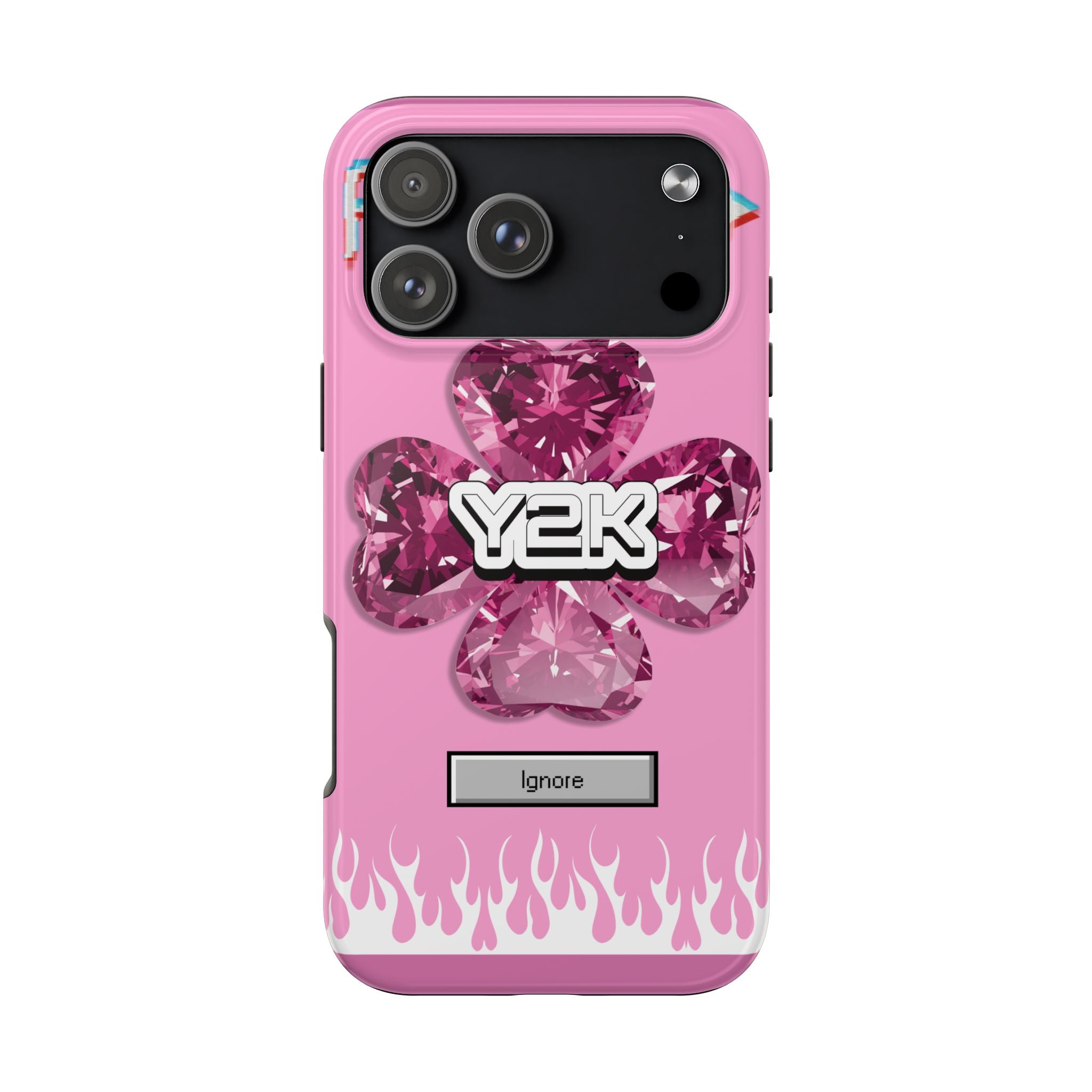 Y2K Play Ignore Sweet Pink Phone Case 💗📱