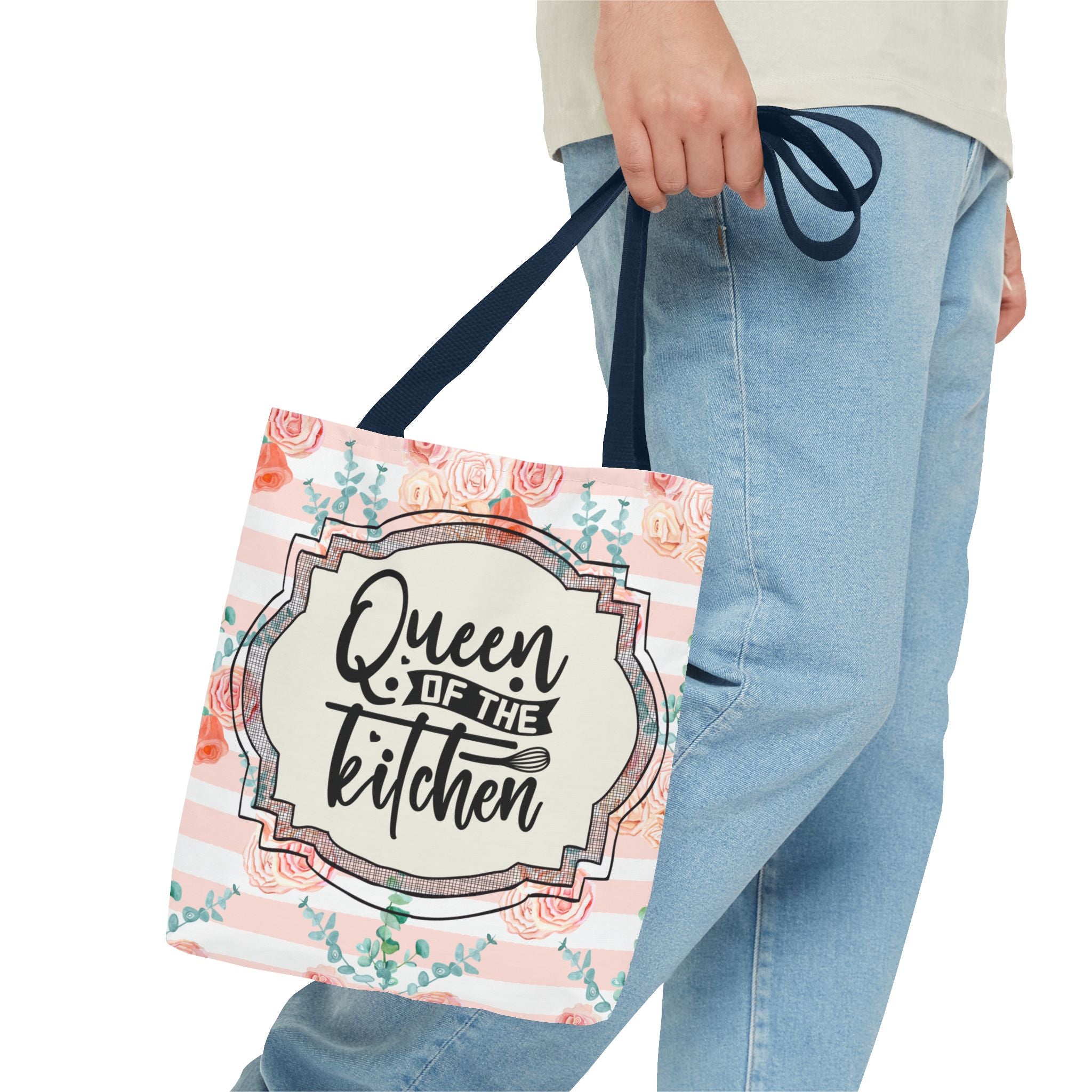 👑🍰 50s Queen of the Kitchen Tote Bag 💖🌸