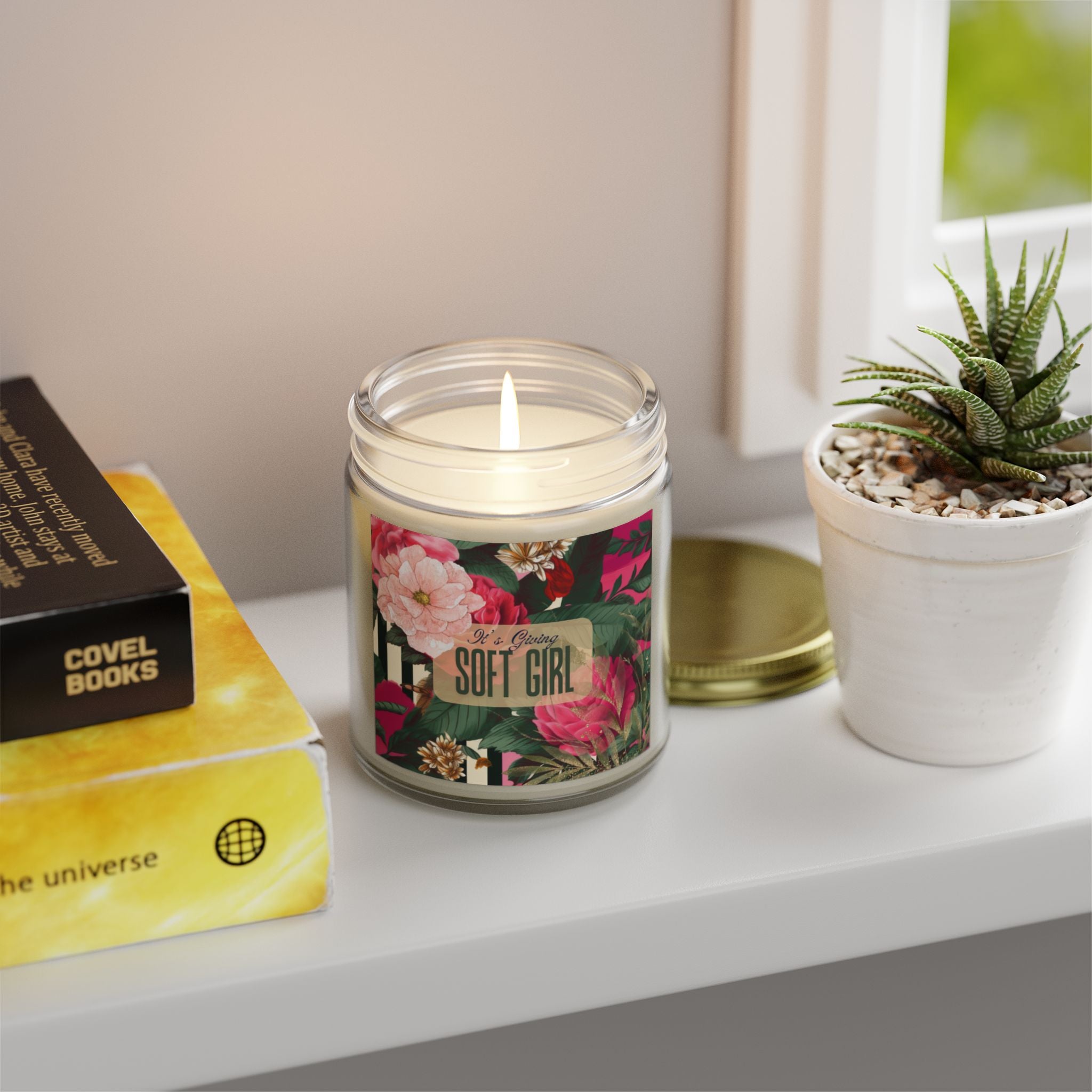 It’s Giving Soft Girl Era Candle 💖🕯️🌷