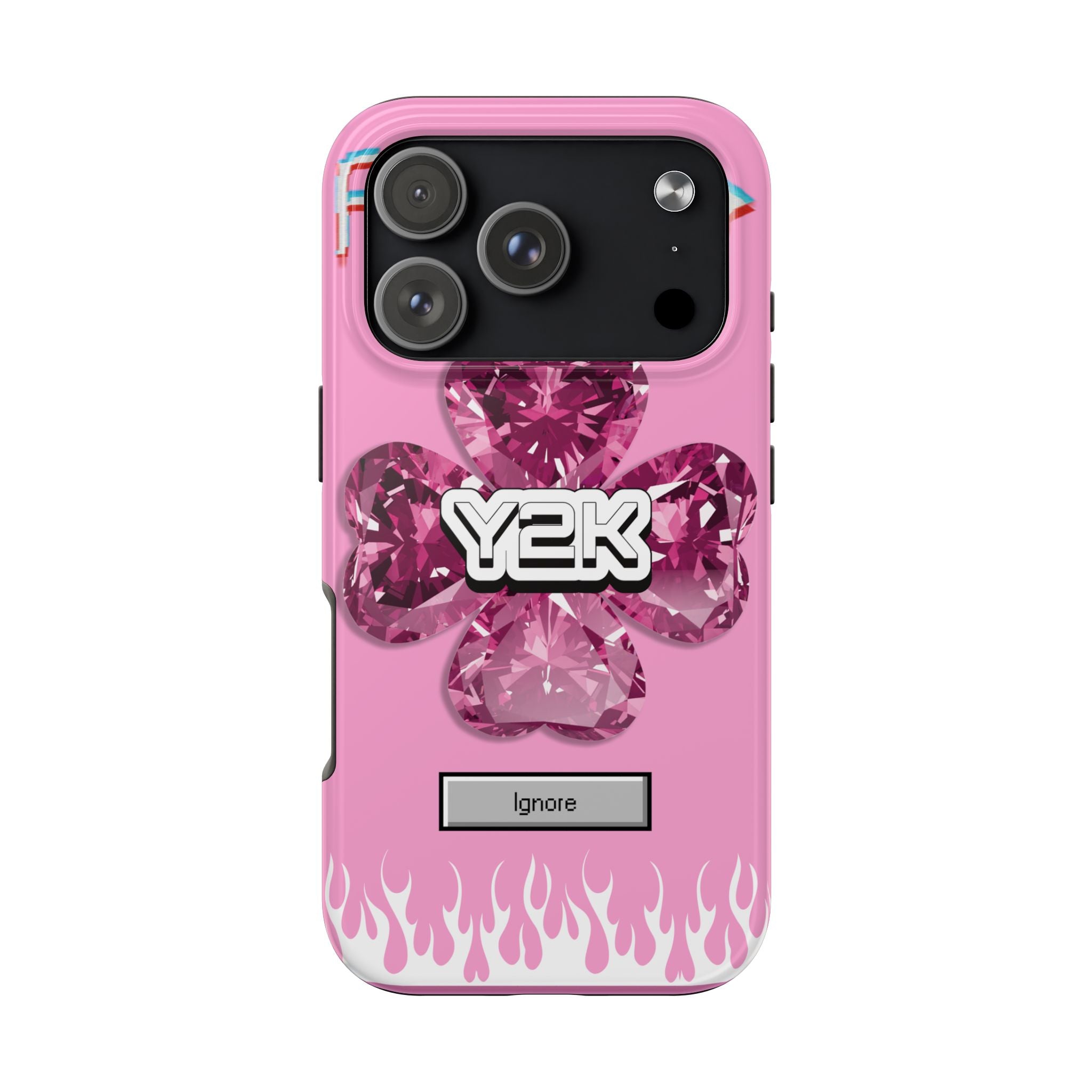 Y2K Play Ignore Sweet Pink Phone Case 💗📱