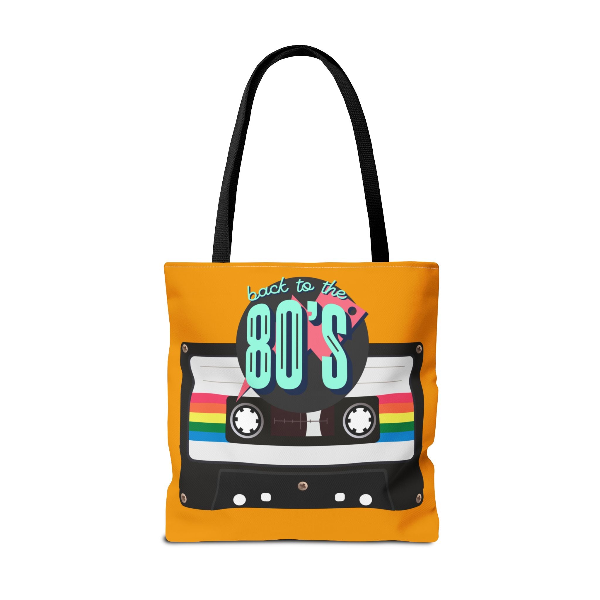 🎵 Back to the 80s Mixtape Retro Tote Bag