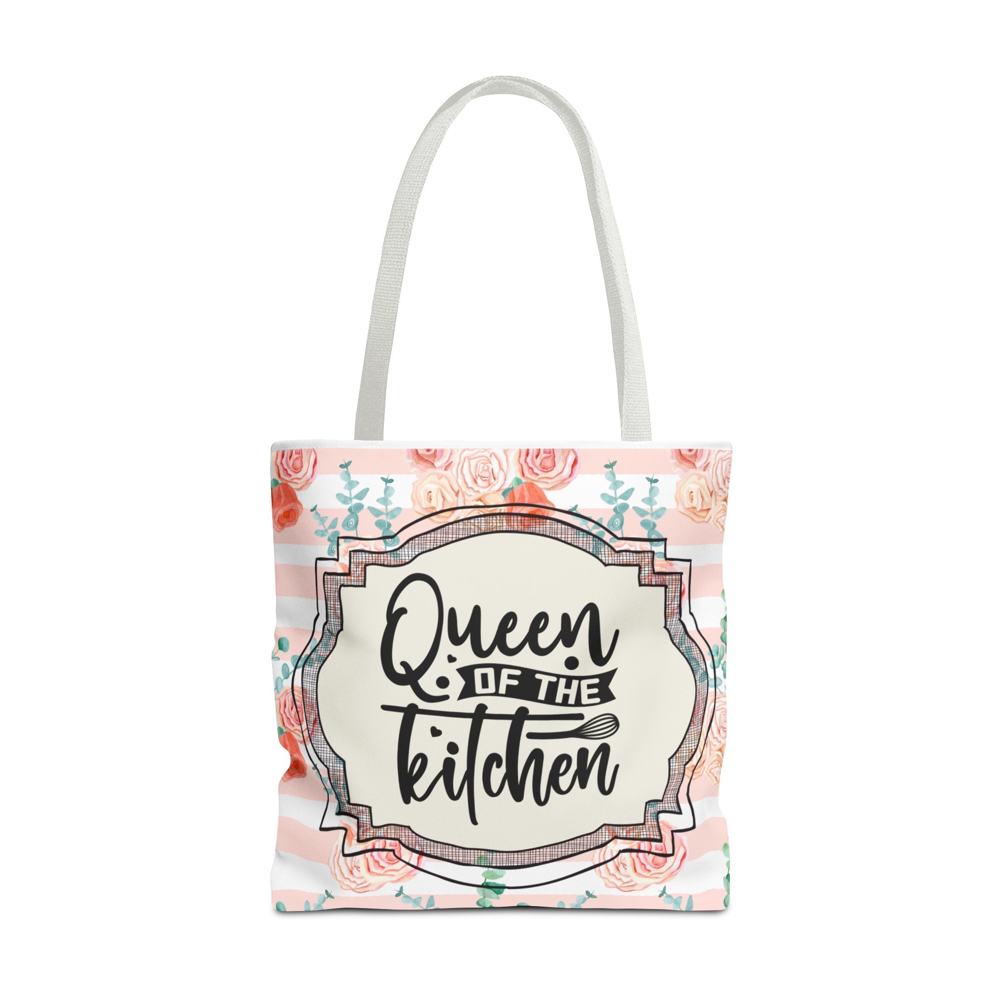 👑🍰 50s Queen of the Kitchen Tote Bag 💖🌸