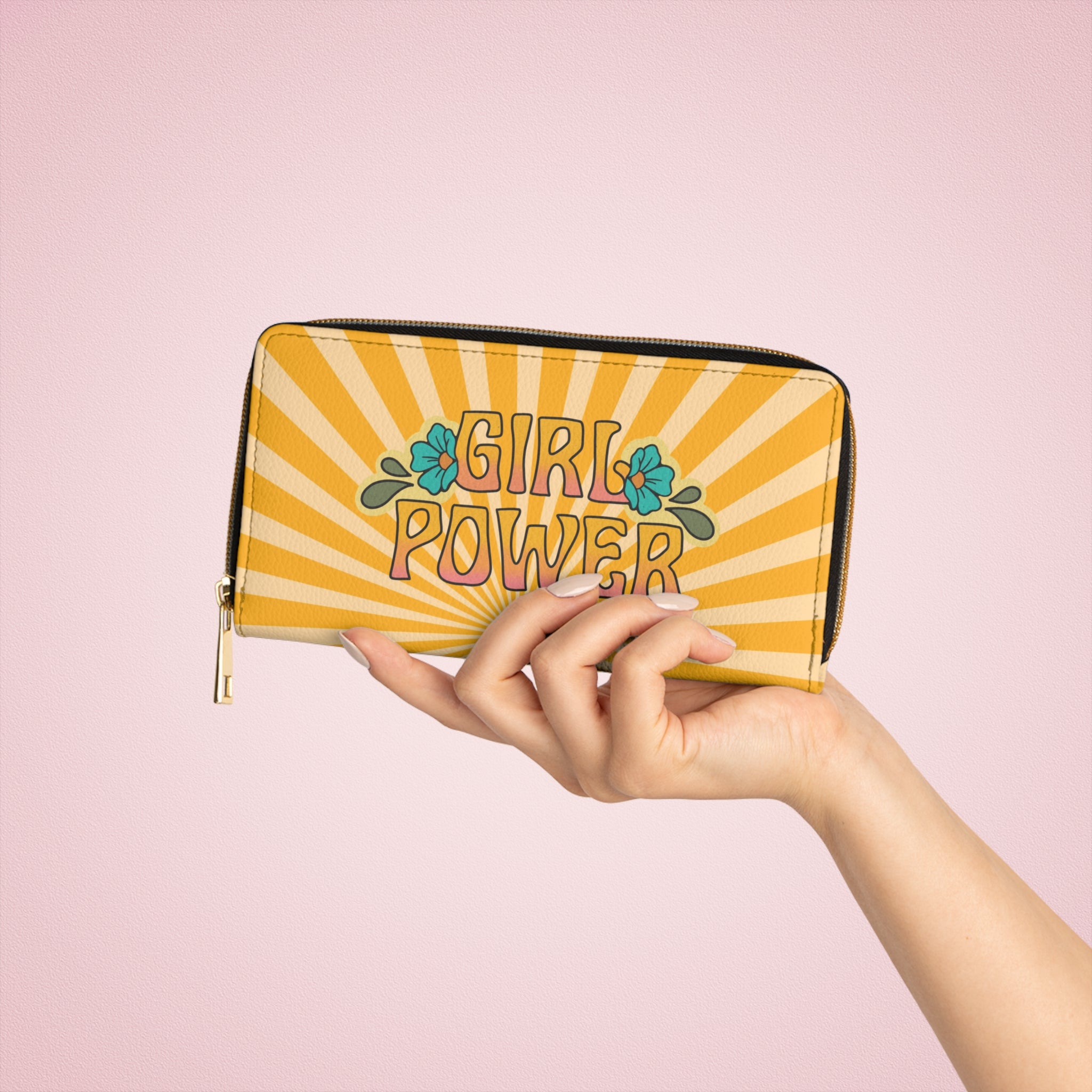 70s Girl Power Funky Groovy Wallet 💖🌈✌️