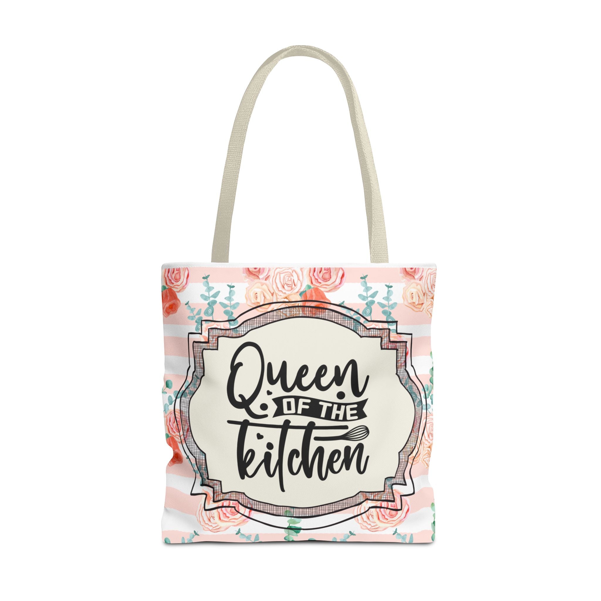 👑🍰 50s Queen of the Kitchen Tote Bag 💖🌸