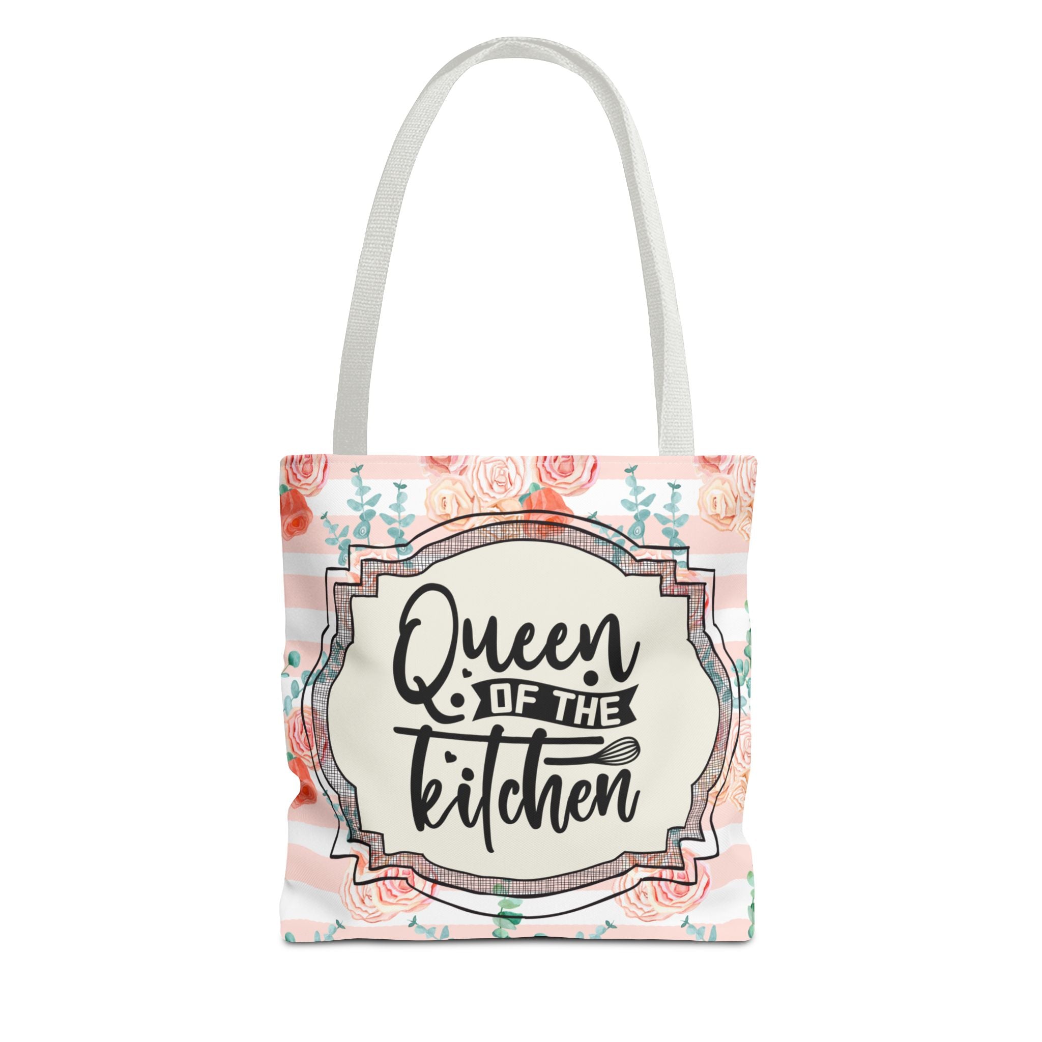 👑🍰 50s Queen of the Kitchen Tote Bag 💖🌸