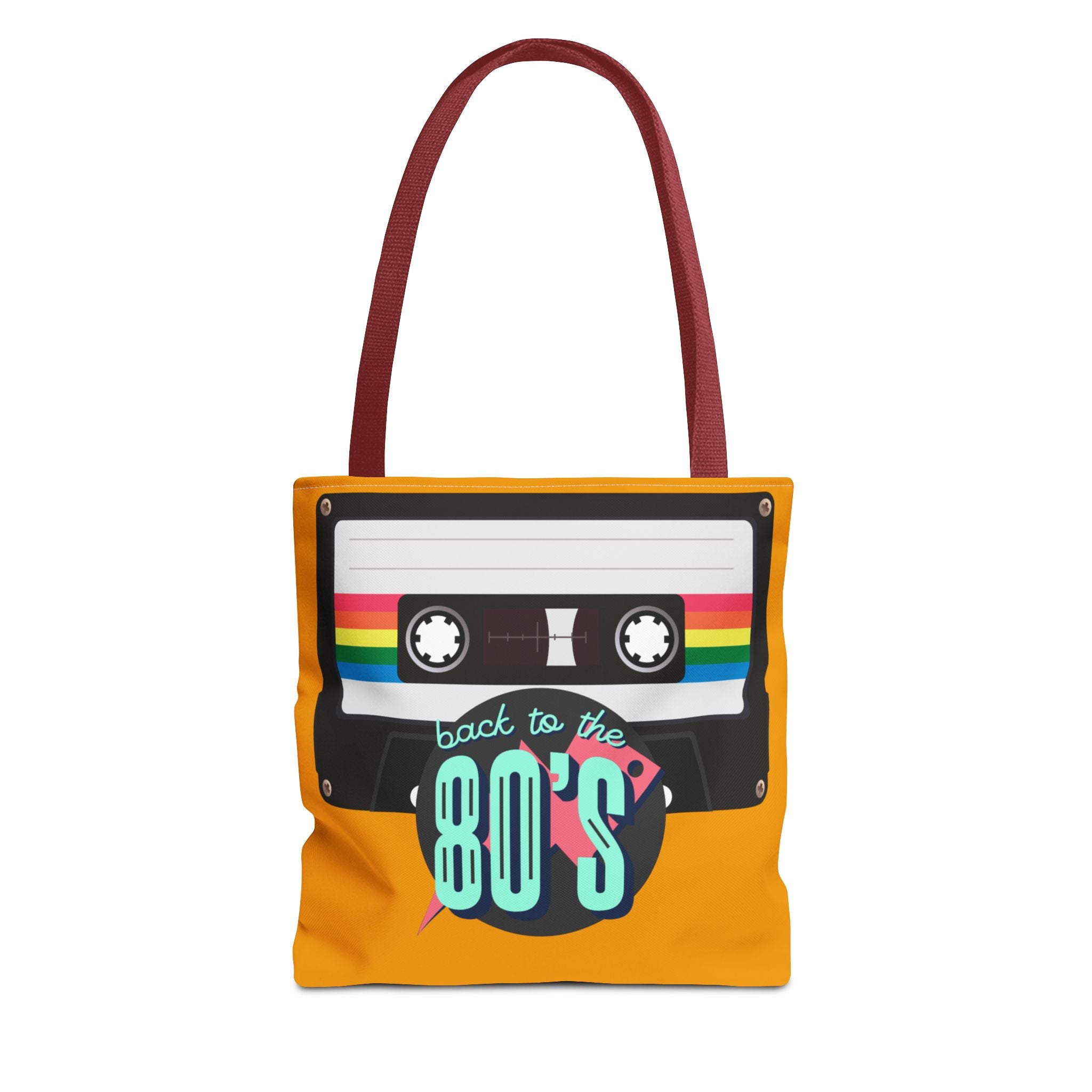🎵 Back to the 80s Mixtape Retro Tote Bag