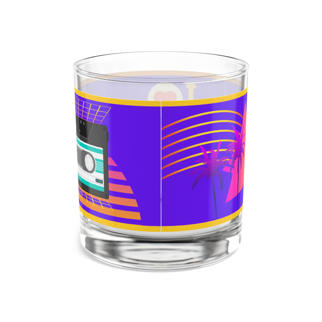 💖 I Heart the 80s Retro Glass 🎸✨
