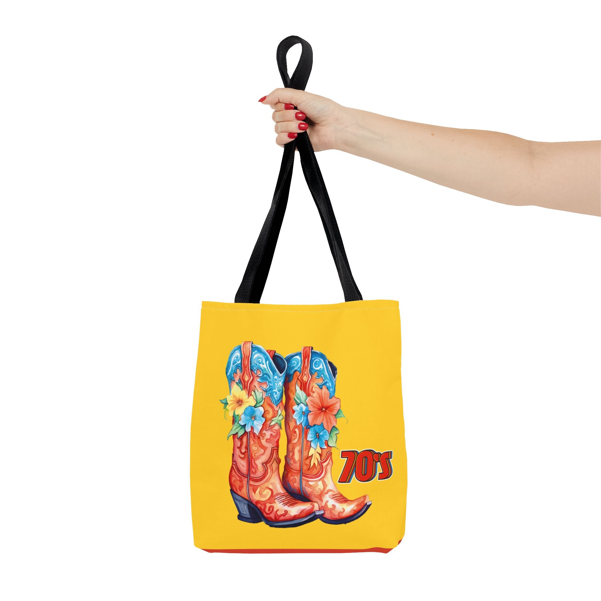 👢🌸 70s Boots Tote Bag 🌼✨
