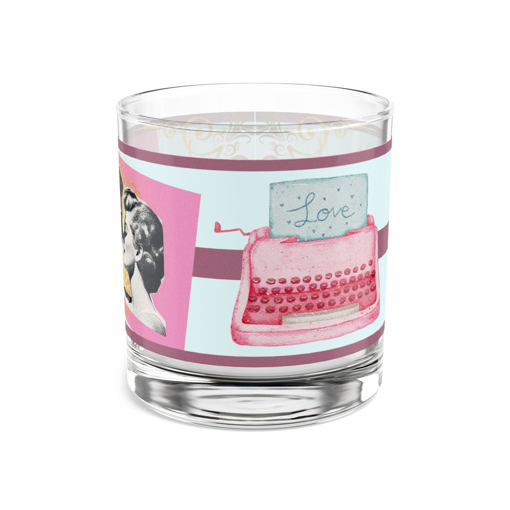 50s Love Throwback Glass – Vintage Romance 🌸💌