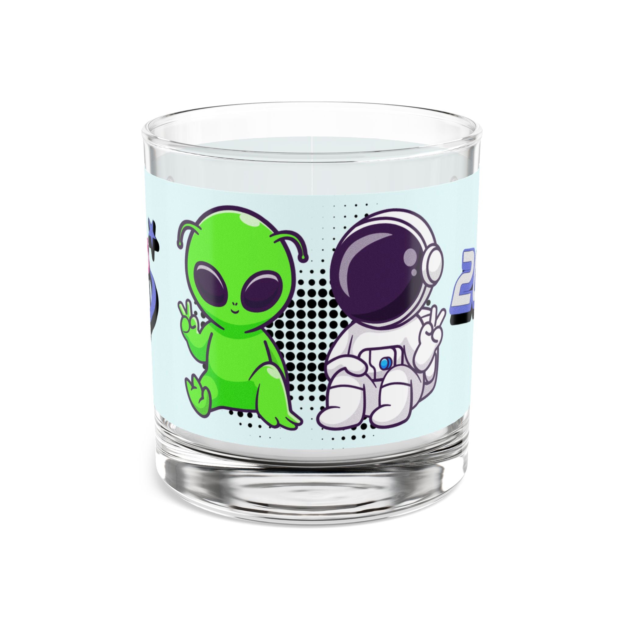 Y2K 2000s Alien Astronaut Glass 👽🚀✨