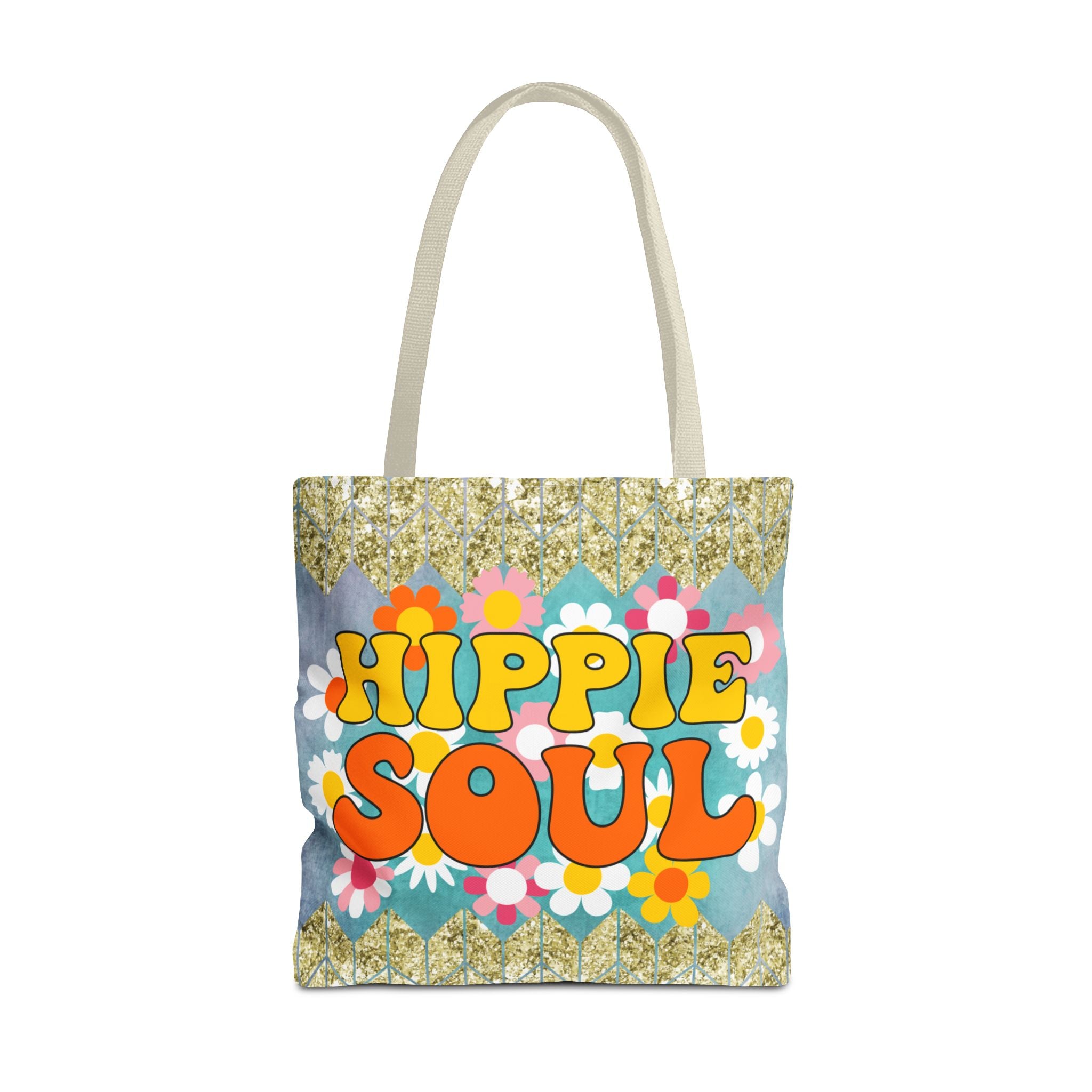 🌈 70s Hippie Soul Van Retro Tote Bag