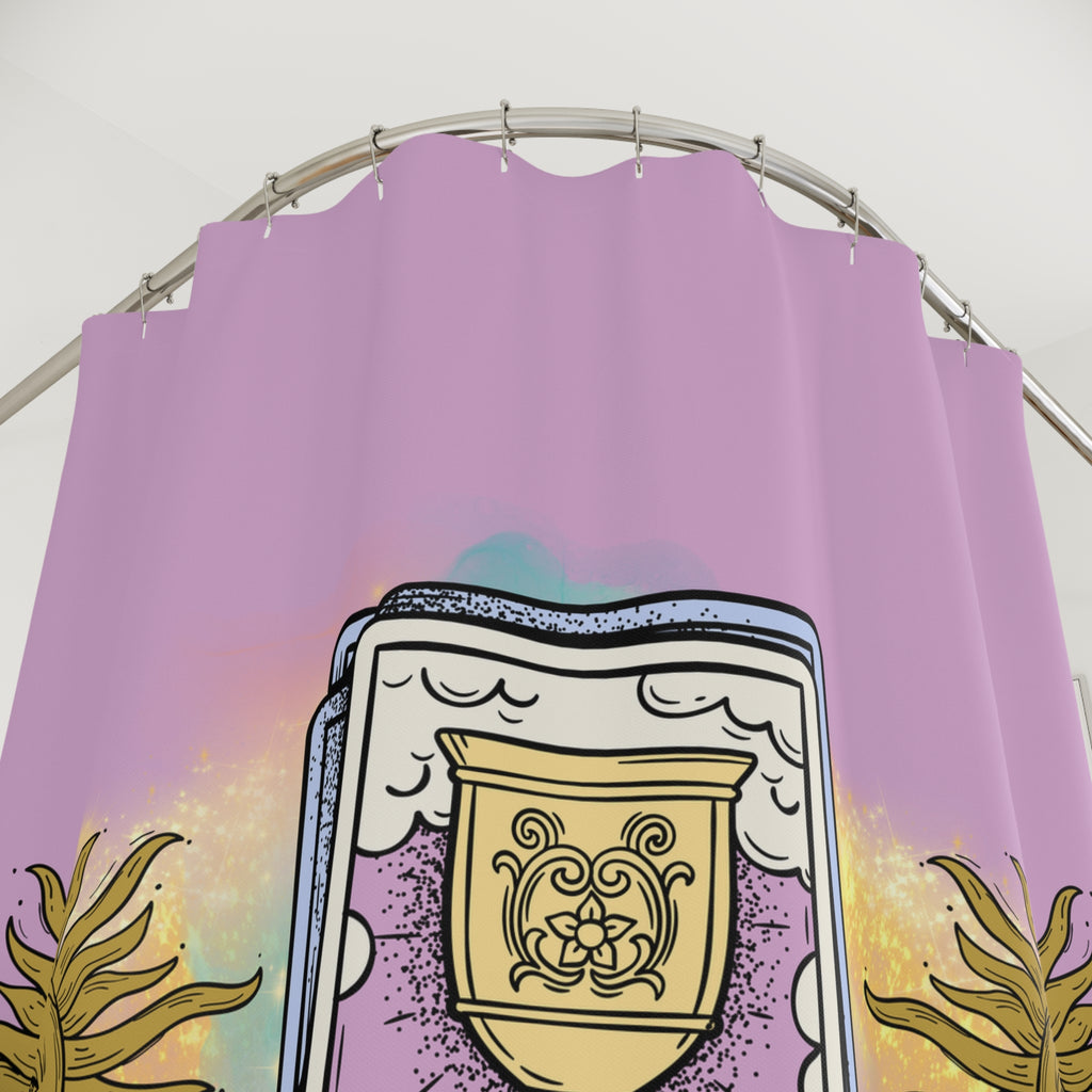 🃏 Tarot Ace of Cups Shower Curtain