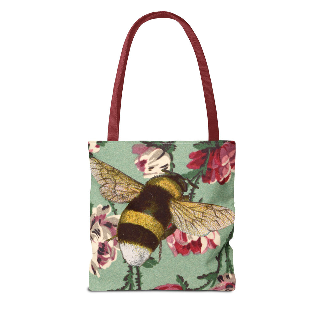 🐝🌼 60s Bumble Bee Floral Tote Bag 🌸✨