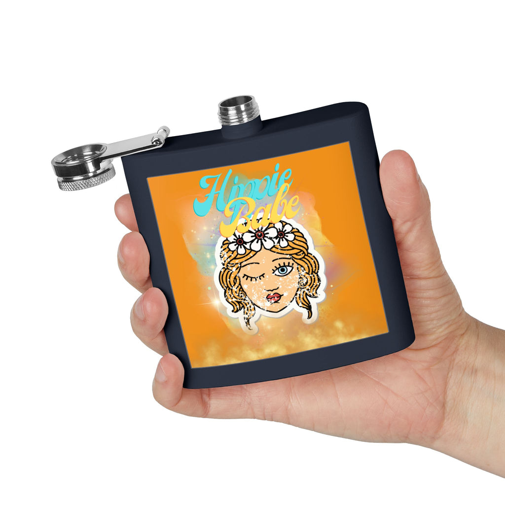 Hippie Babe Flask