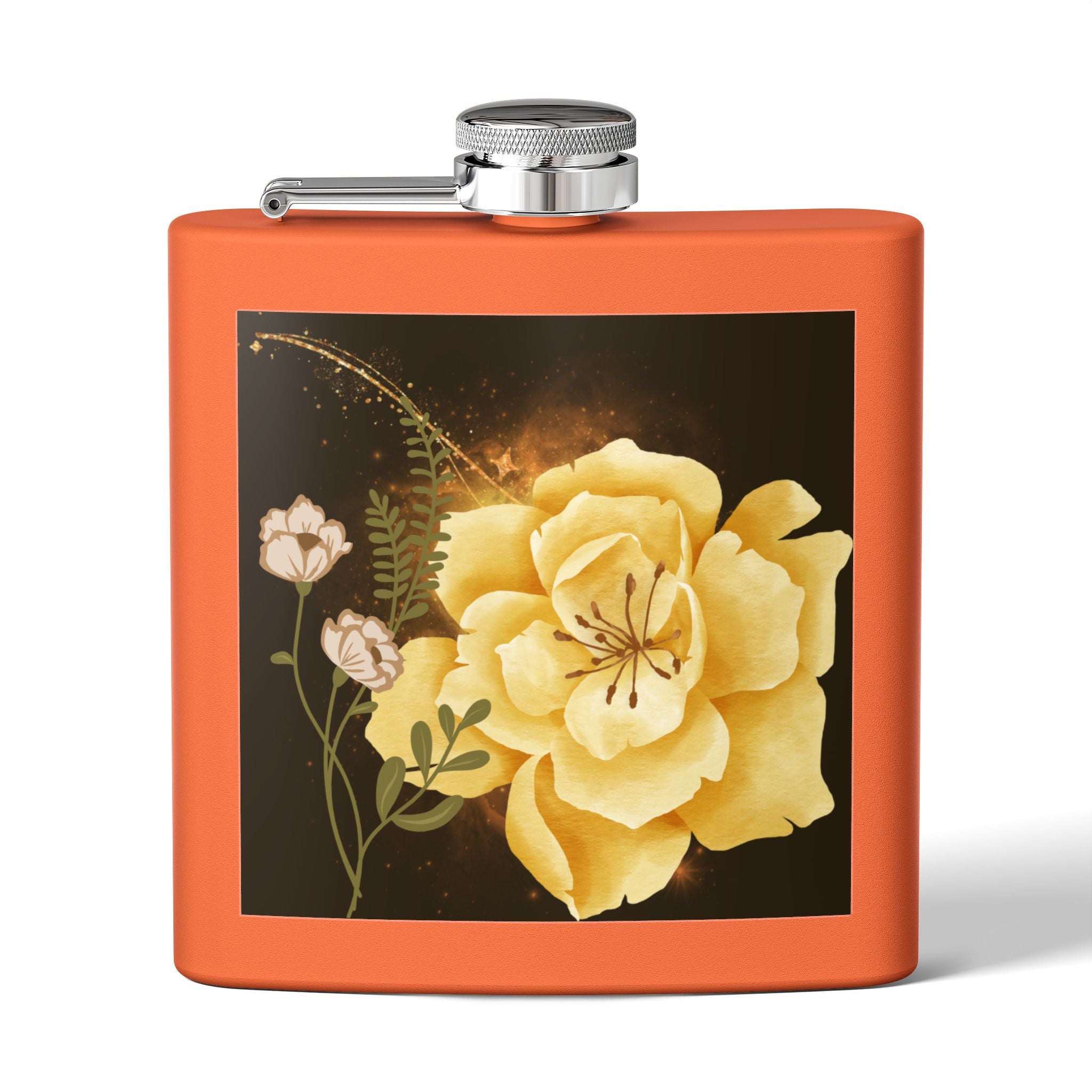 Magic Vintage Floral Flask