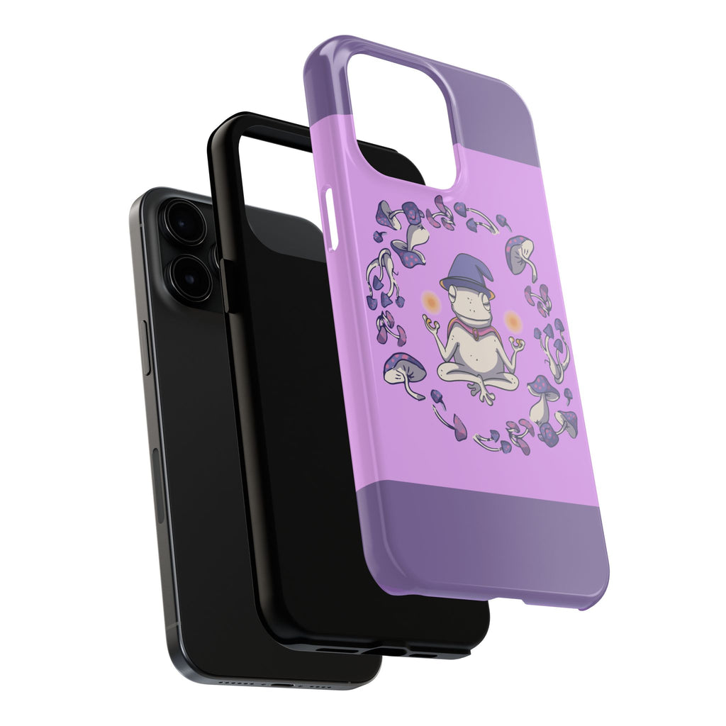 70s Mystical Mushroom Frog Phone Case 🍄🐸✨