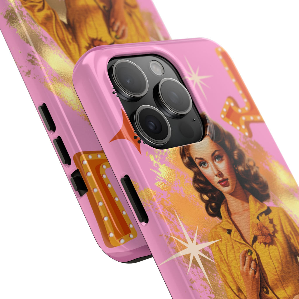 50s Pink Glam Retro Phone Case 💖📱