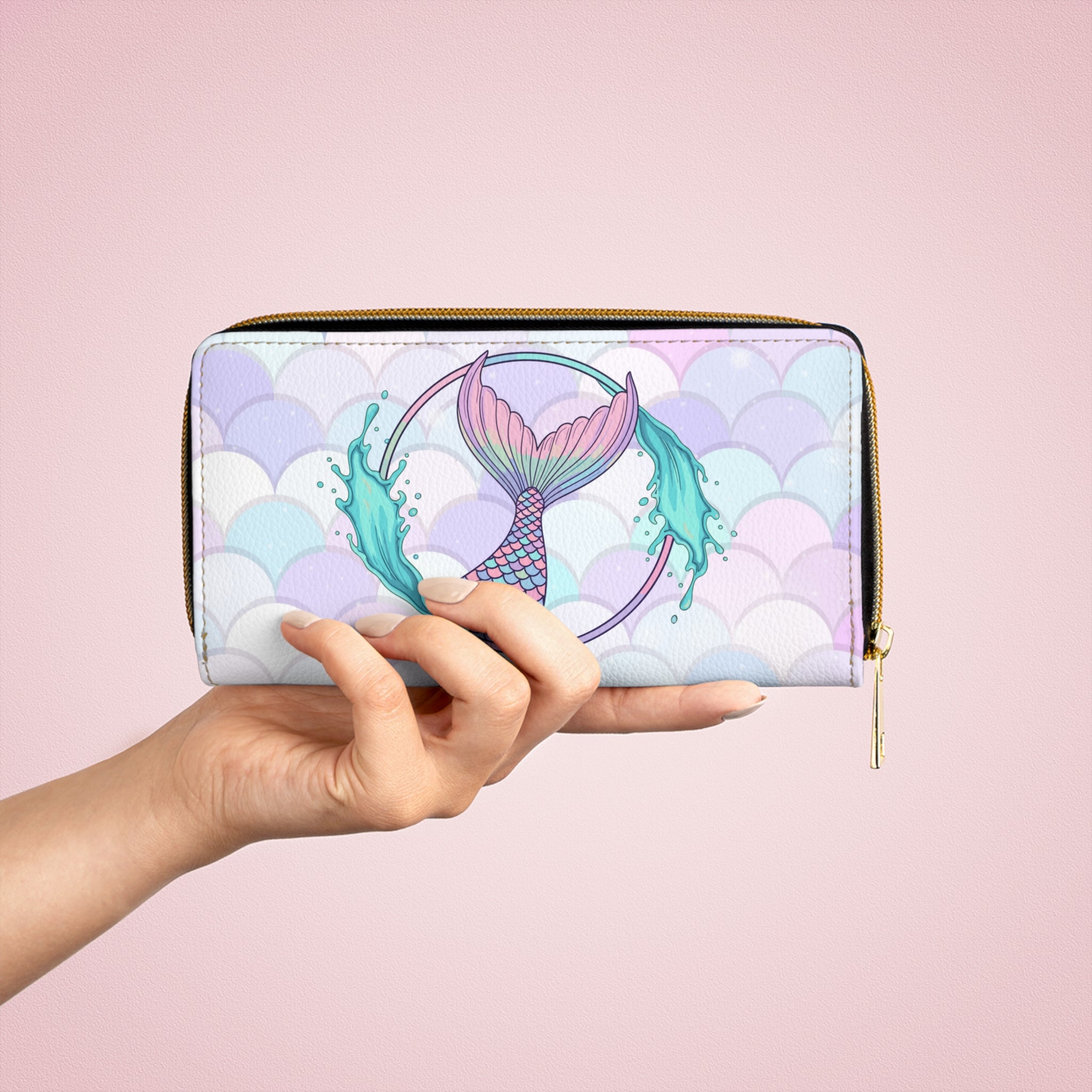 Y2K Mermaid Vibes Wallet 🐚💙✨