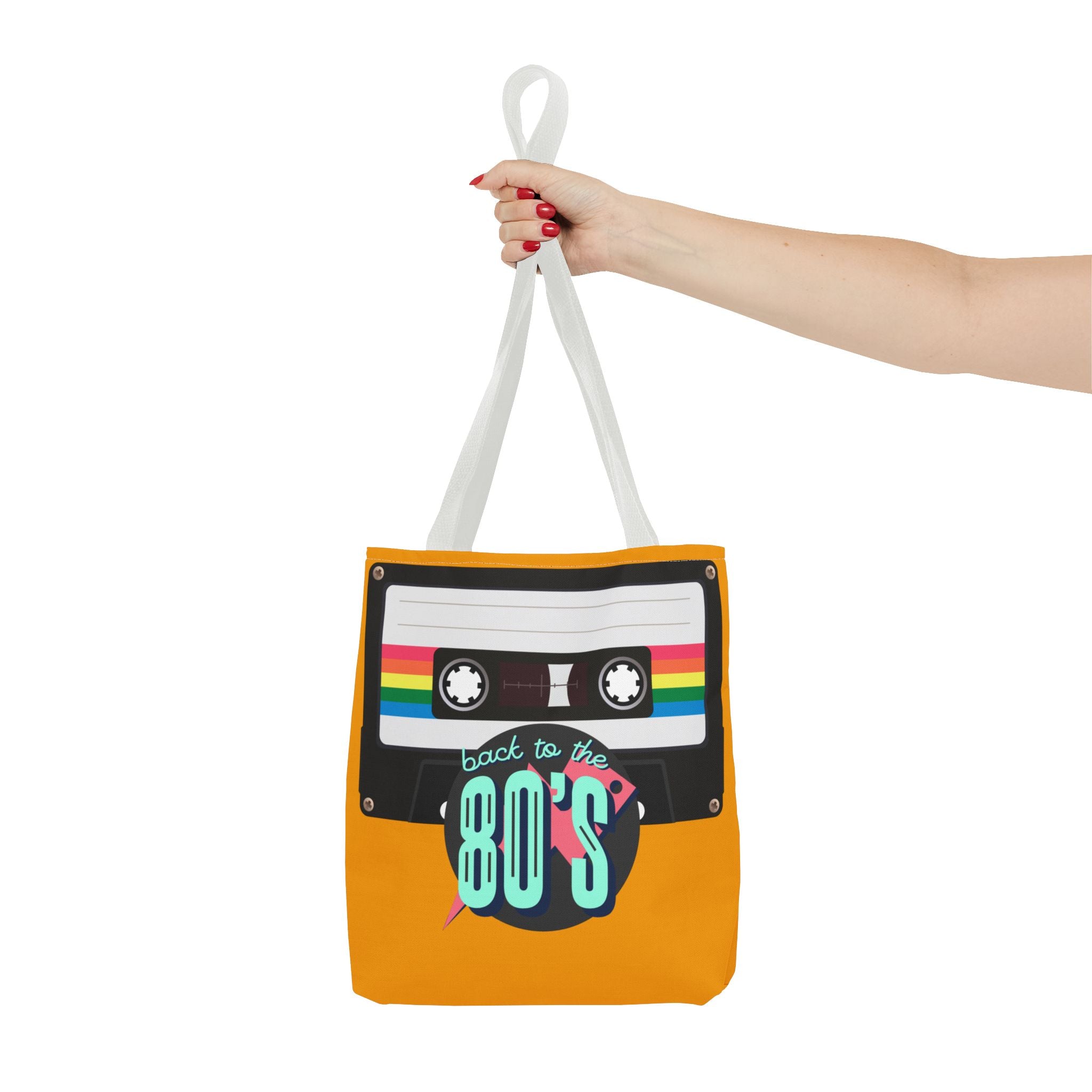 🎵 Back to the 80s Mixtape Retro Tote Bag