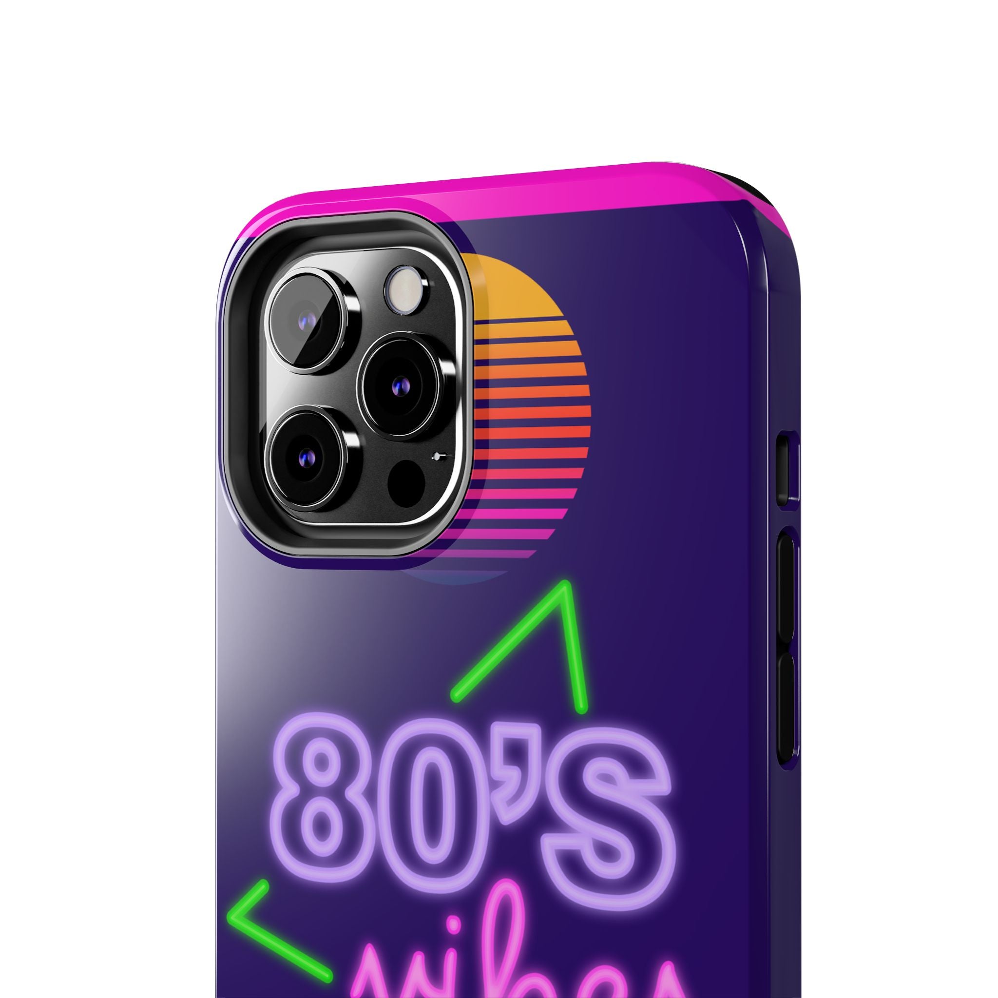 80s Vibes Synthwave Palm Trees Phone Case 🌴🎹📱