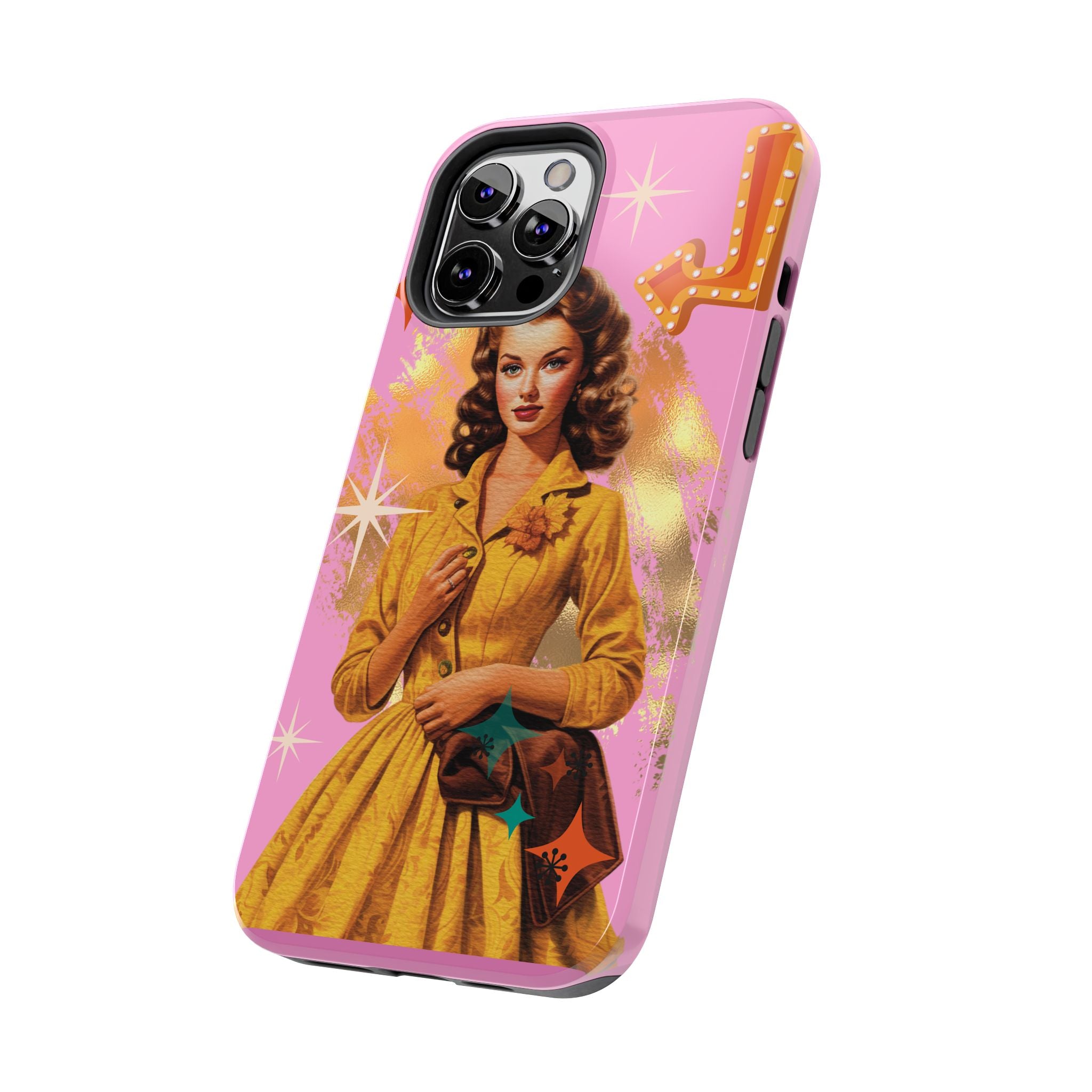50s Pink Glam Retro Phone Case 💖📱