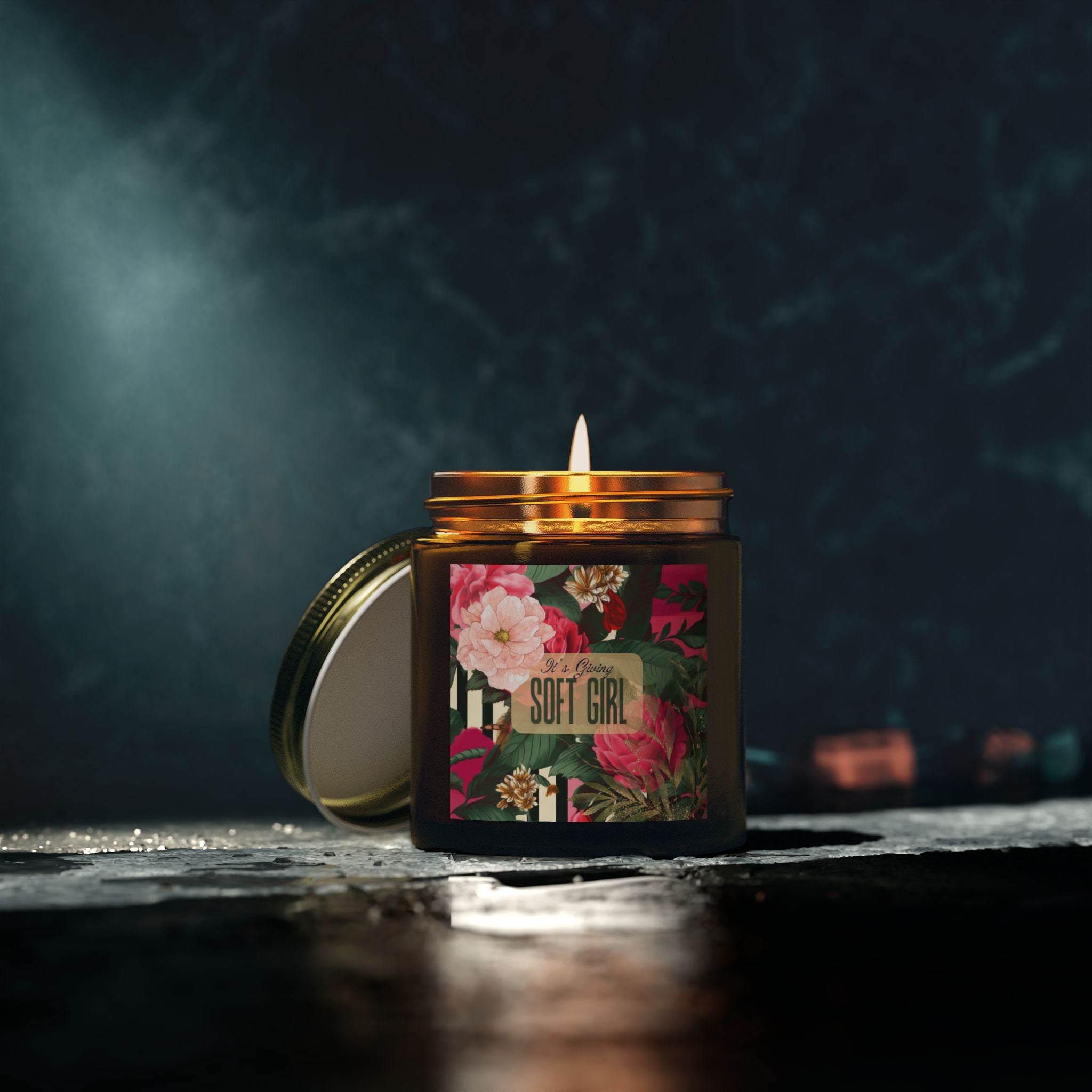 It’s Giving Soft Girl Era Candle 💖🕯️🌷