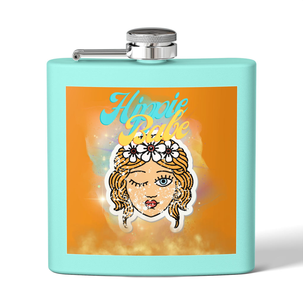 Hippie Babe Flask