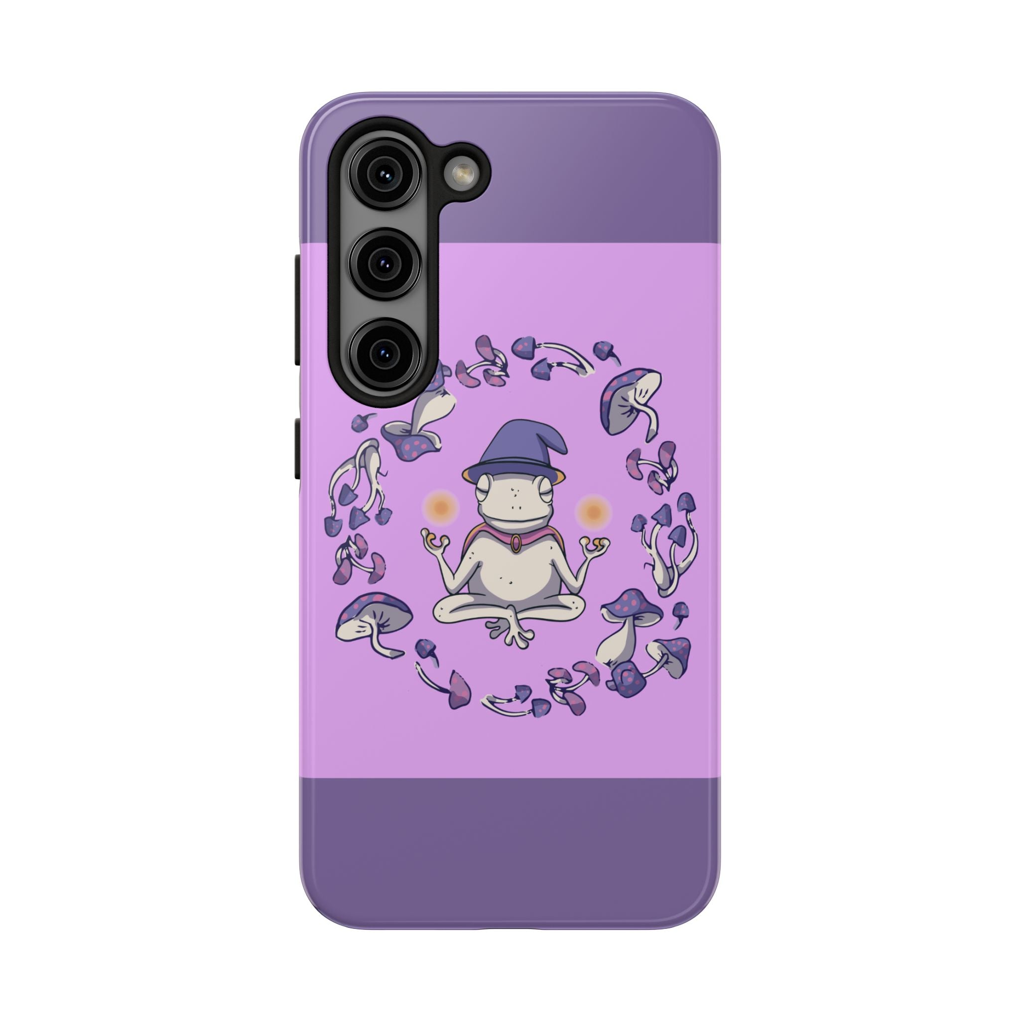 70s Mystical Mushroom Frog Phone Case 🍄🐸✨