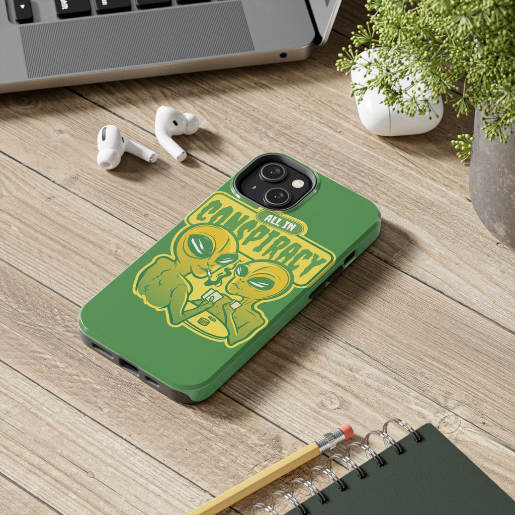 90s All-In Conspiracy Phone Case 📼🌀