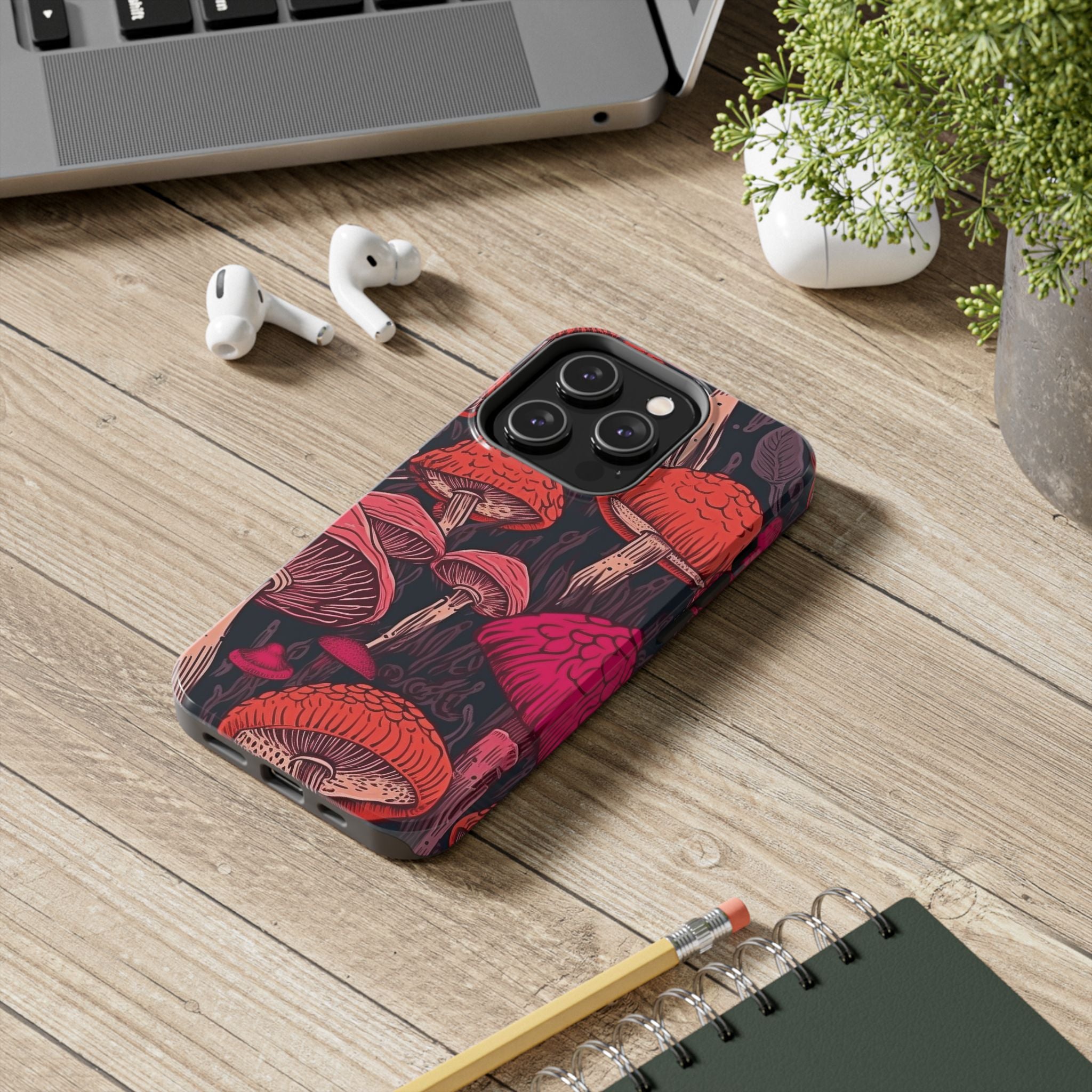 70s Mushroom Hunt Phone Case 🍄✨📱