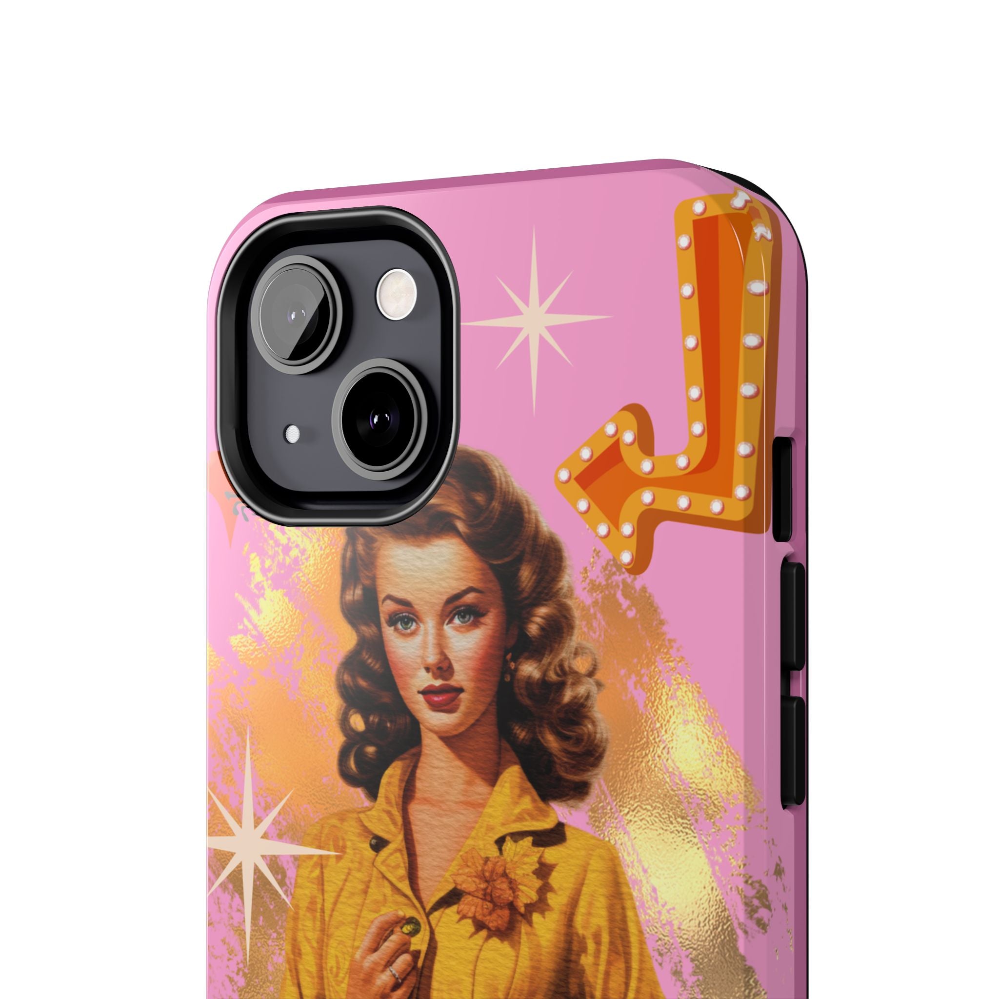 50s Pink Glam Retro Phone Case 💖📱