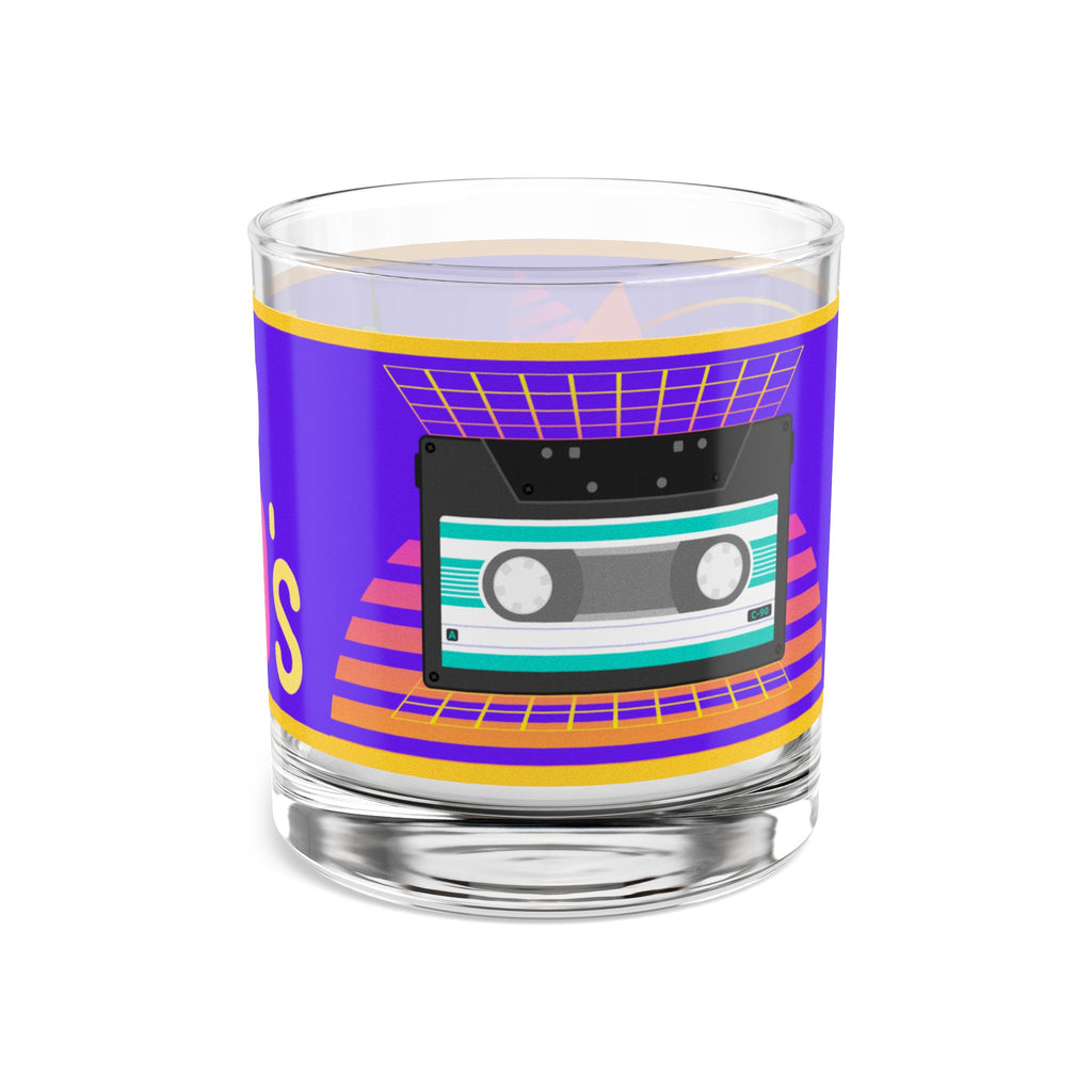 💖 I Heart the 80s Retro Glass 🎸✨