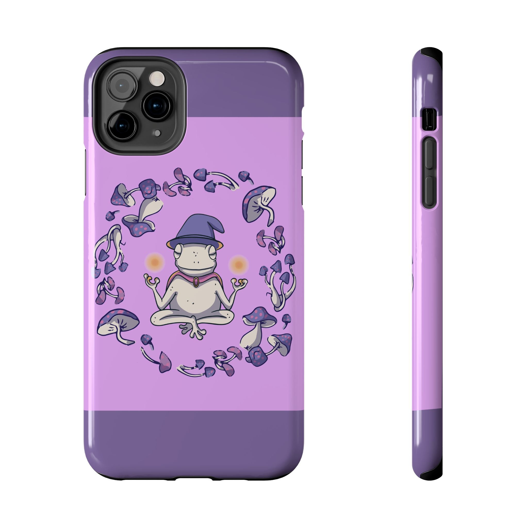 70s Mystical Mushroom Frog Phone Case 🍄🐸✨