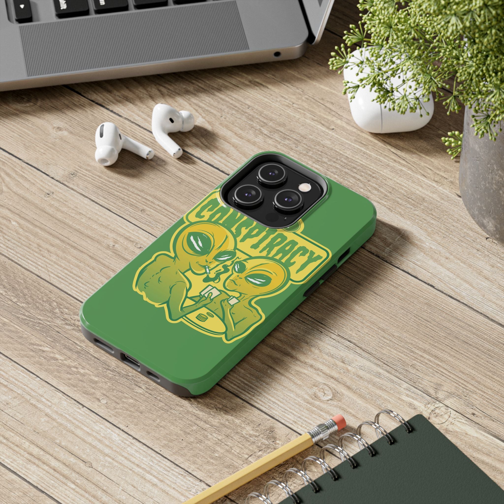 90s All-In Conspiracy Phone Case 📼🌀
