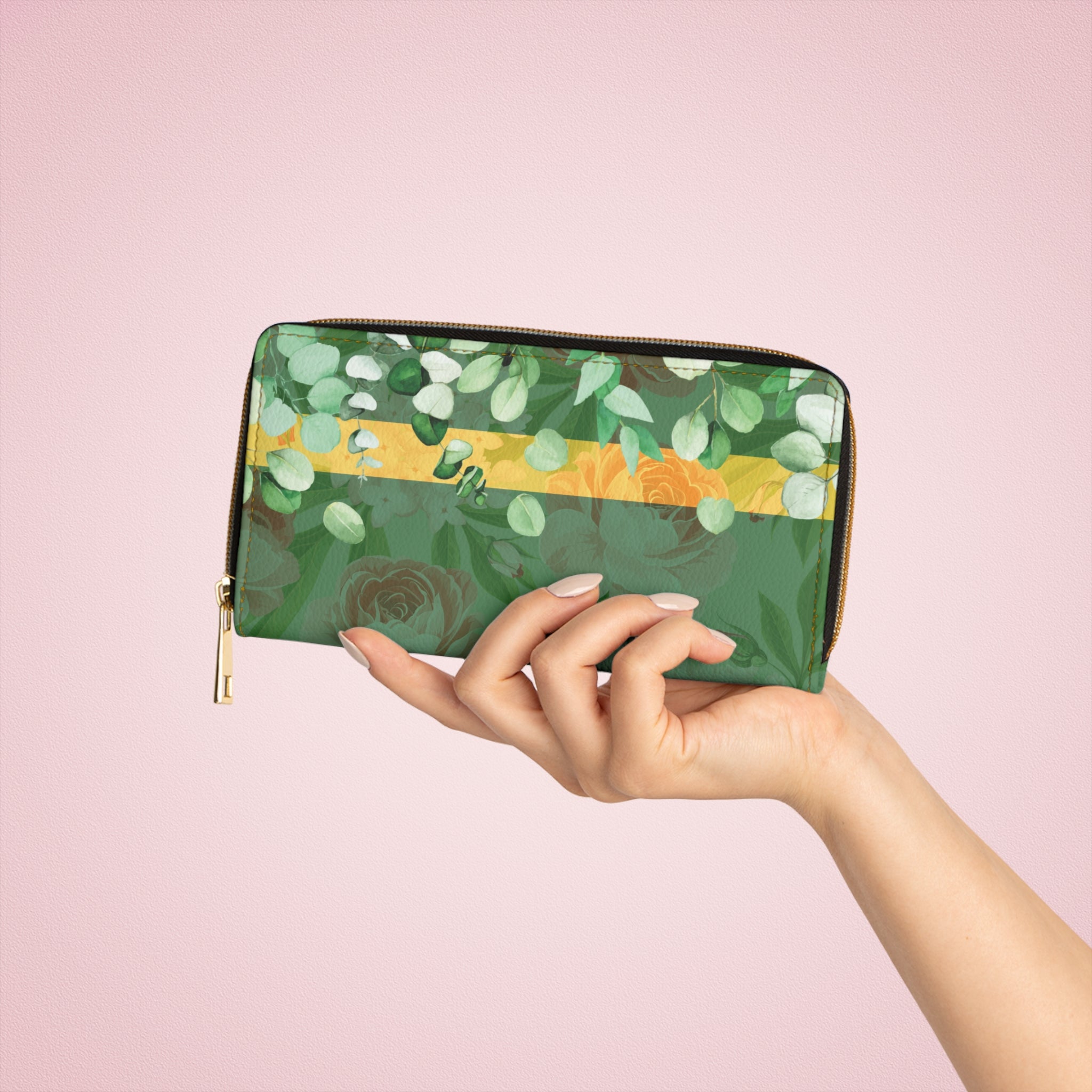 50s–60s Nature Botanical Wallet 🌿🌸🍃