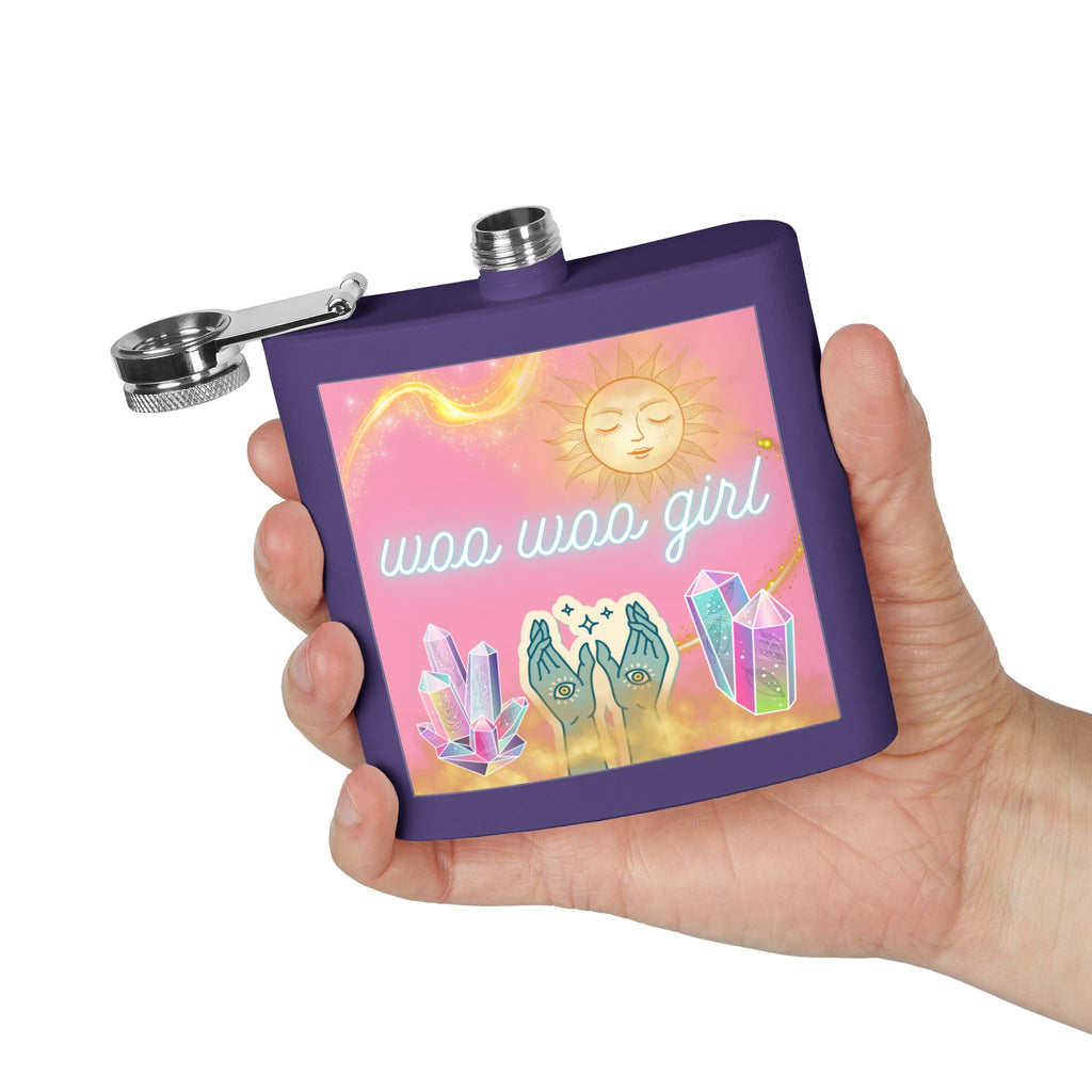 Woo-Woo Mystical Girl Flask