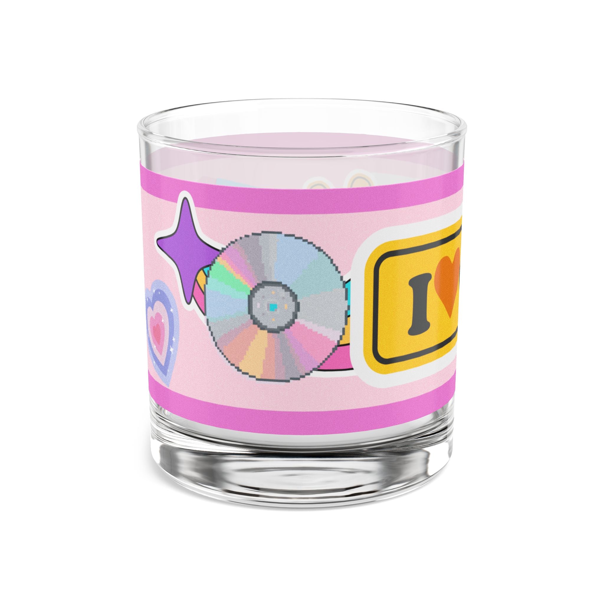 💖 I Heart the 90s Retro Glass 🌈✨