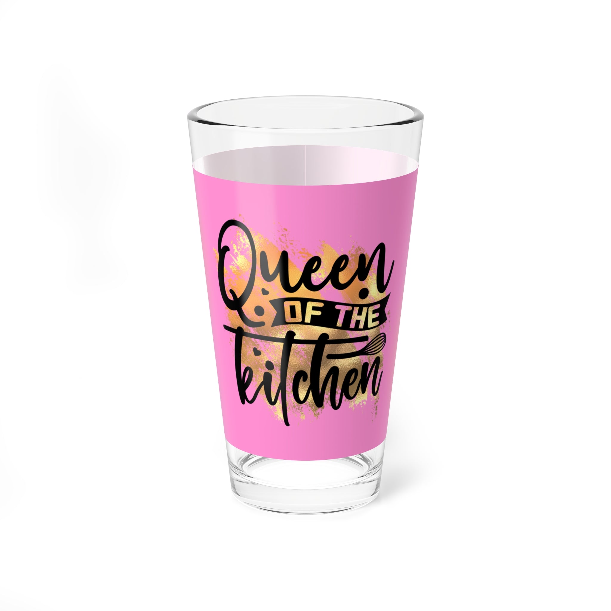 👑 Queen of the Kitchen 50s–60s Glass