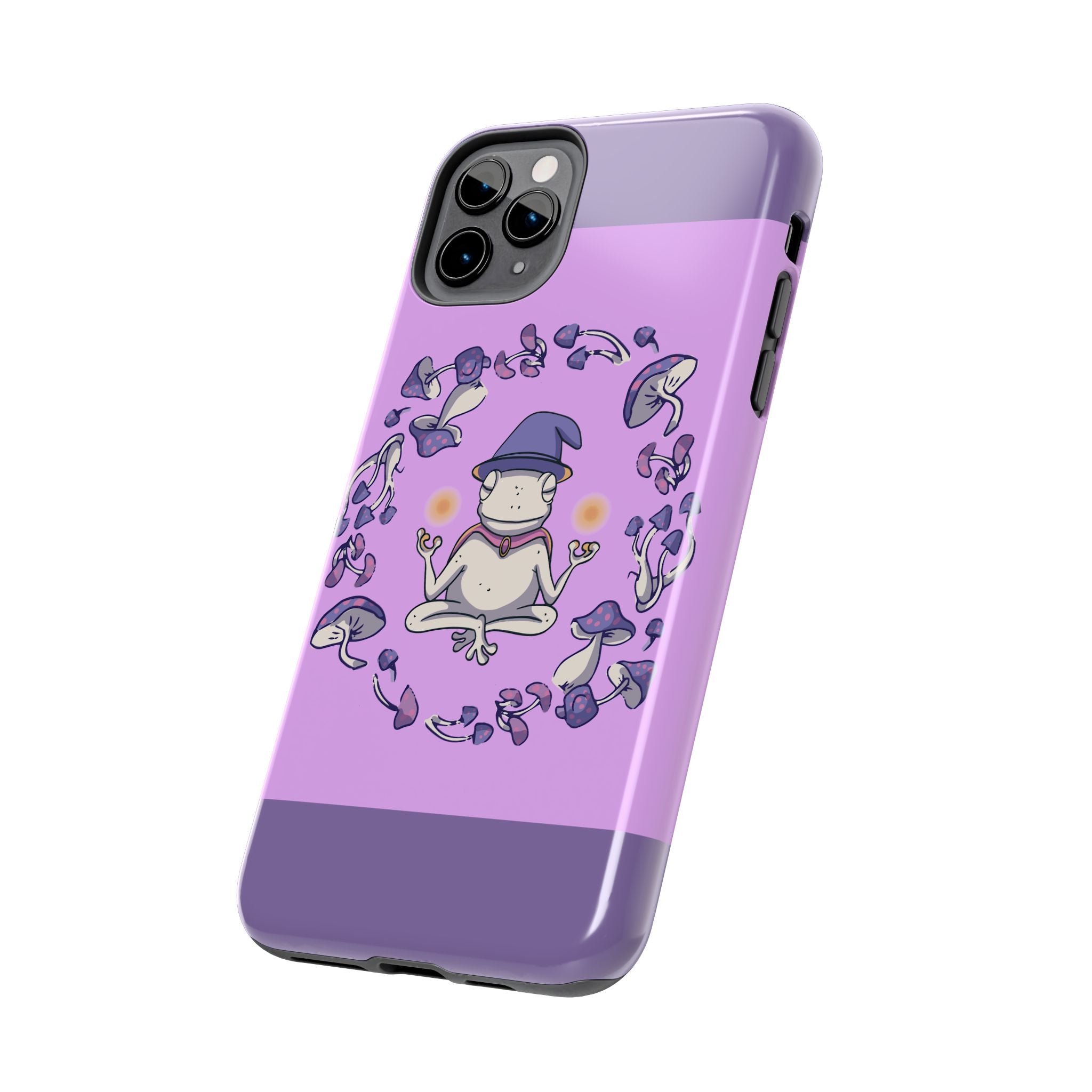 70s Mystical Mushroom Frog Phone Case 🍄🐸✨