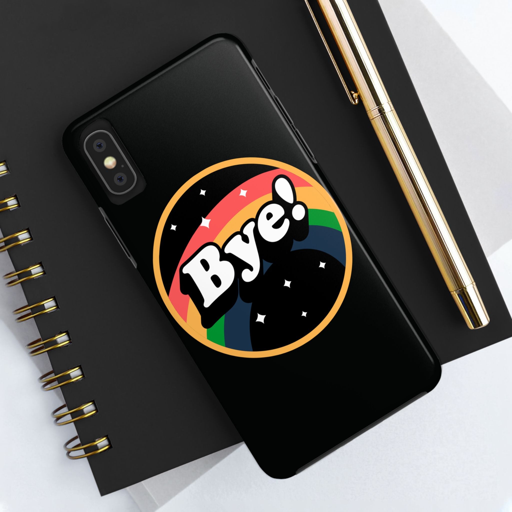 Y2K BYE Phone Case 🖤📱
