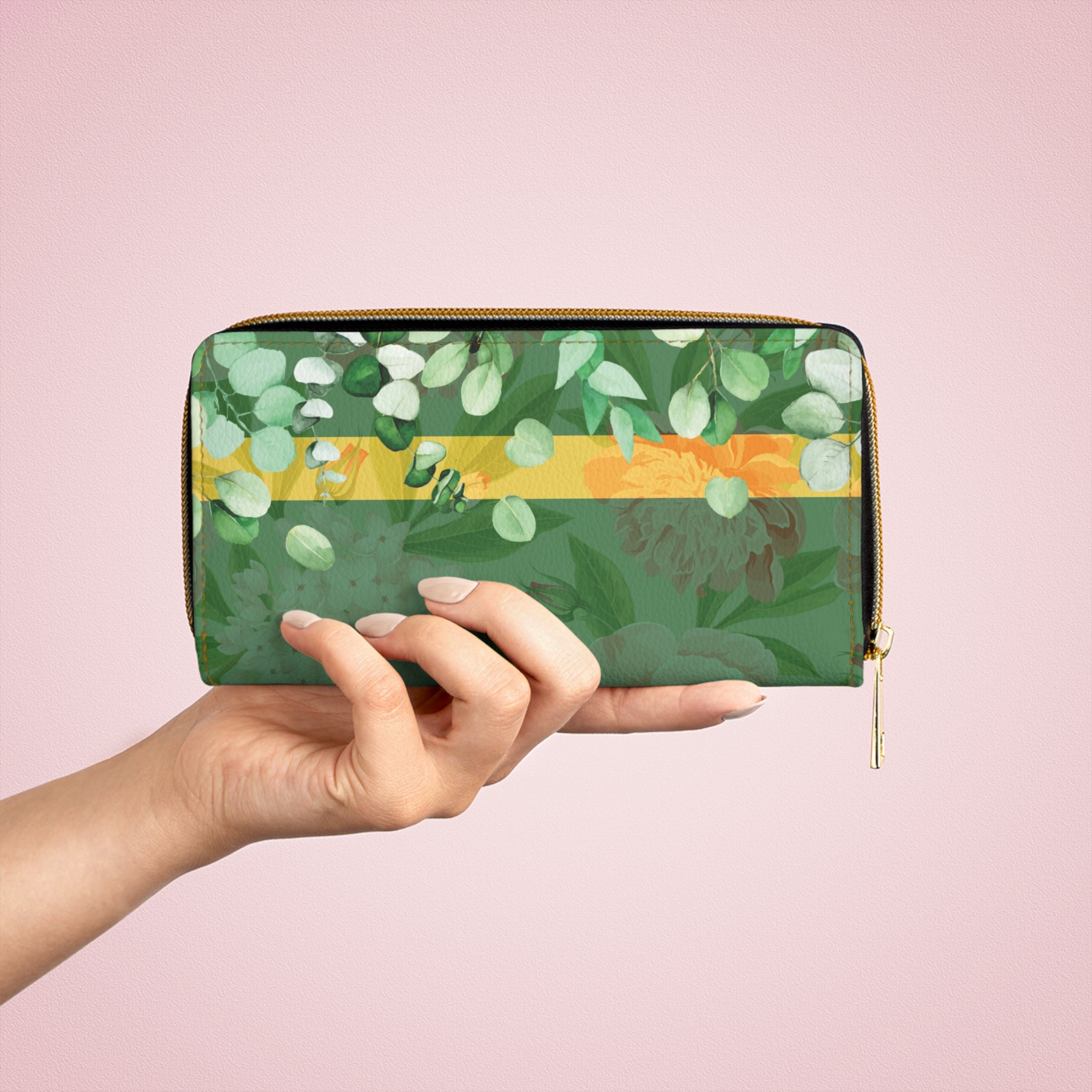 50s–60s Nature Botanical Wallet 🌿🌸🍃